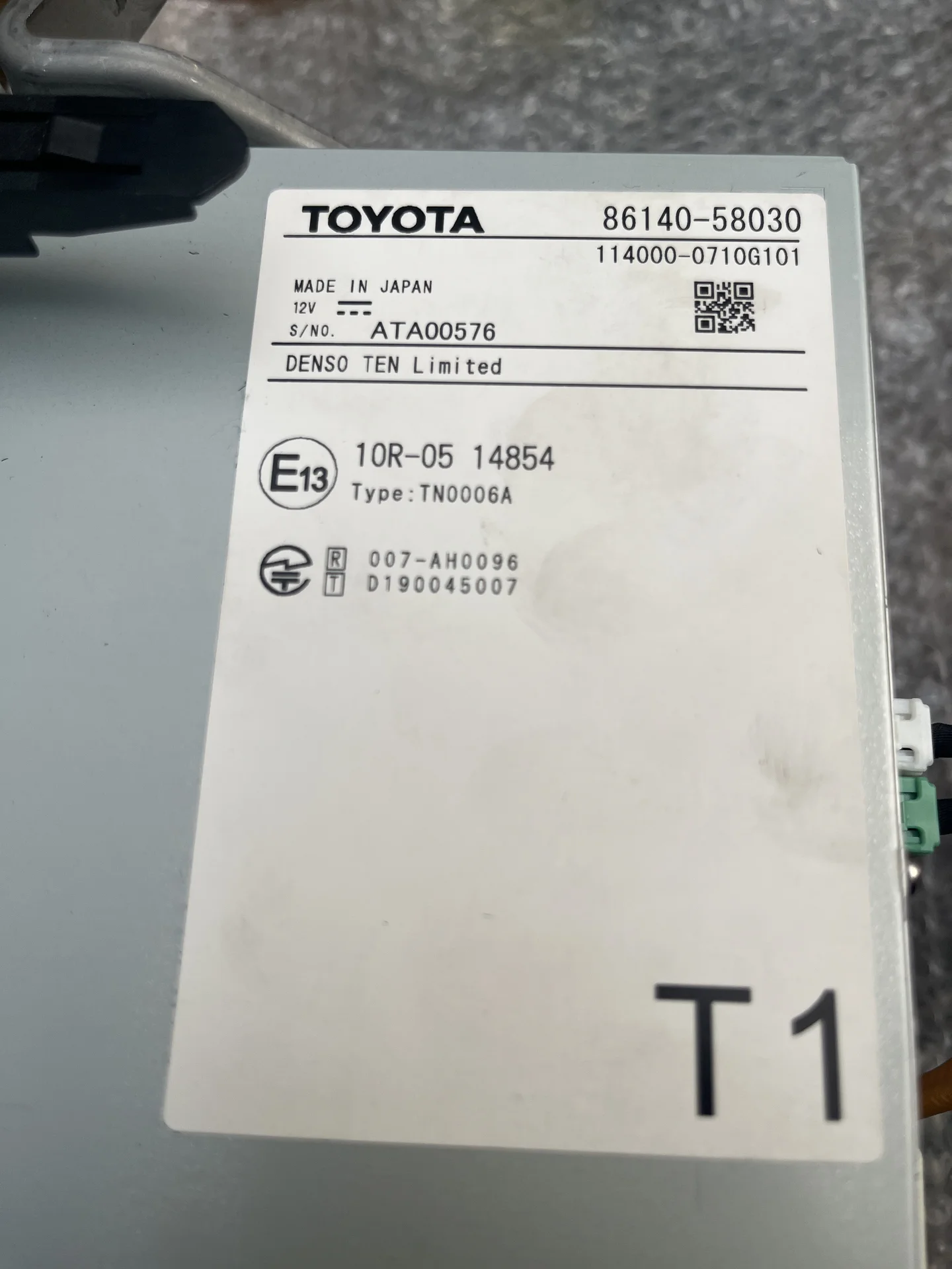 Головное устройство Toyota - миниатюра 6
