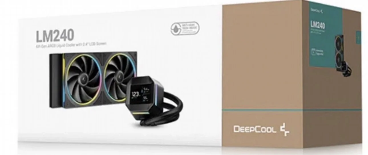 Система жидкостного охлаждения deepcool lm240 - миниатюра 2