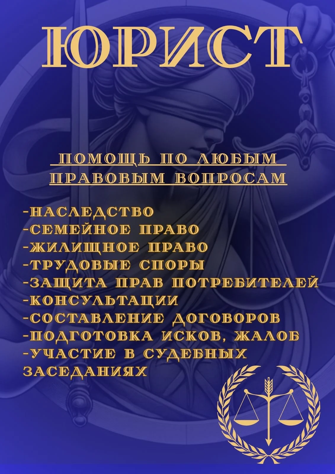 Юрист/Юридические услуги/Консультация - миниатюра 4