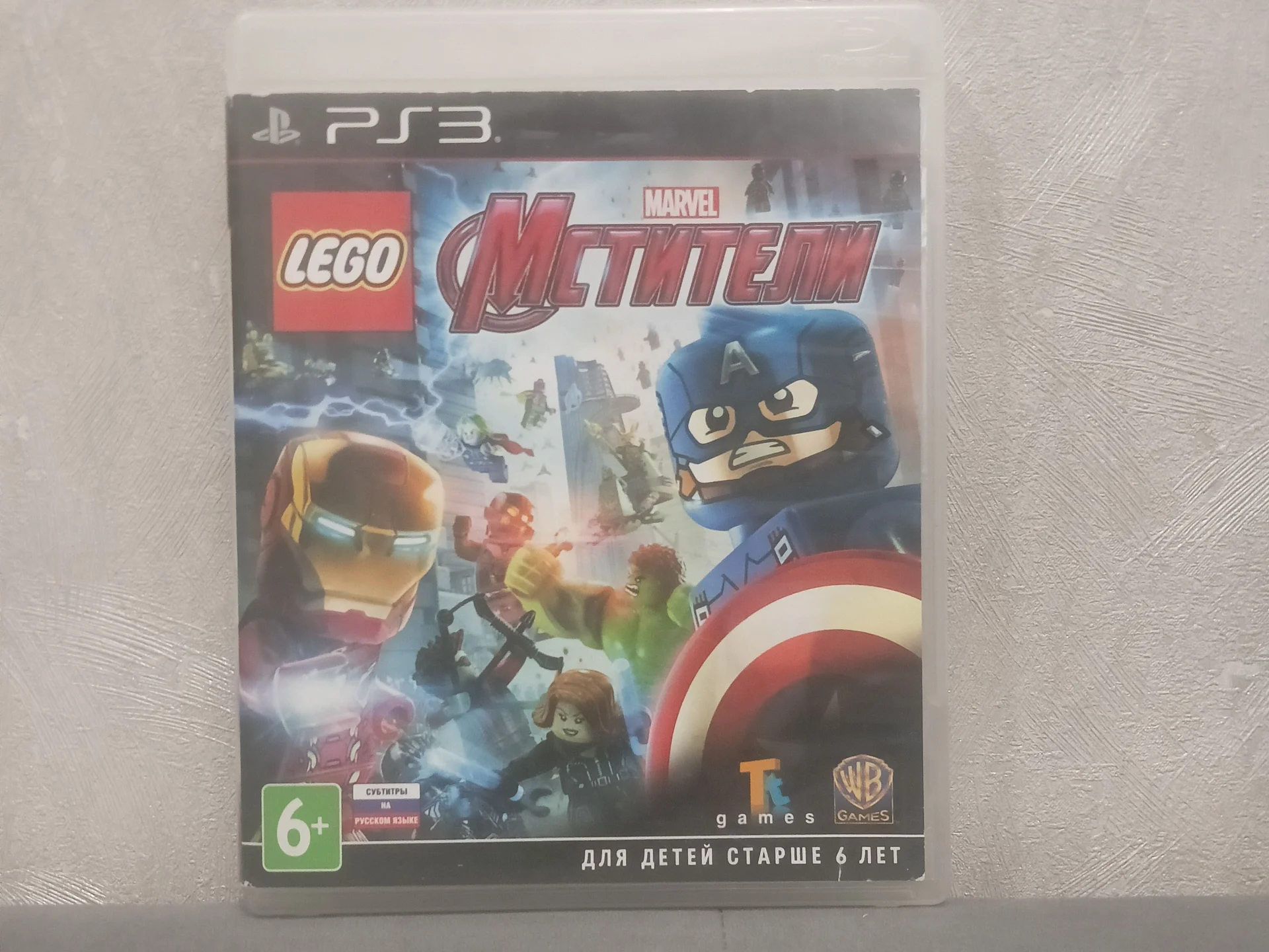 Диск на PS3 Lego мстители на Русском. - изображение 1