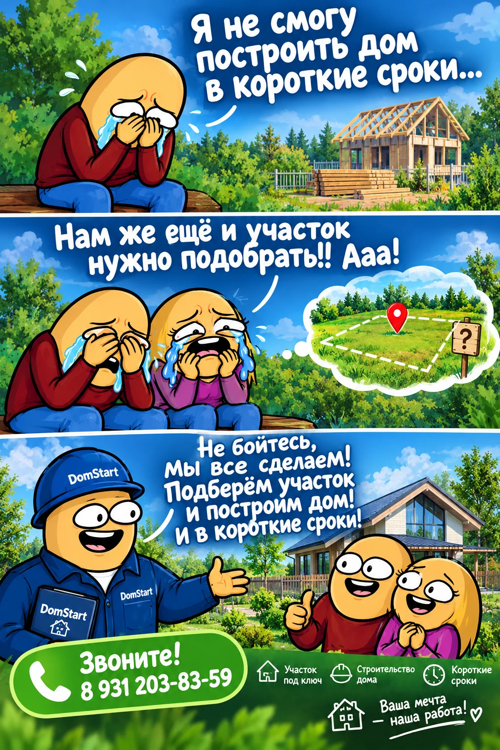 🏗 МЫ СТРОИМ, СТРОИМ ДОМА, ПОСТРОИМ И ВАМ! КАРКАСНЫЕ И МОДУЛЬНЫЕ ДОМА ПОД КЛЮЧ В ЛЕНОБЛАСТИ