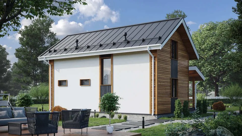 Двухэтажный дом 120,65 м² для ПМЖ - миниатюра 2