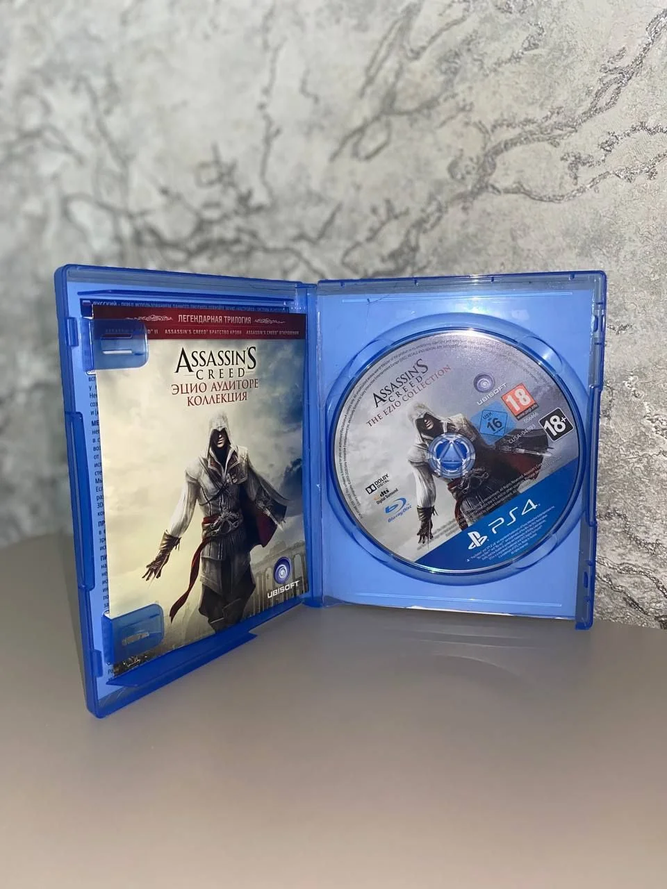 Диск на PS4 Assassin's creed: Трилогия Эцио - миниатюра 2