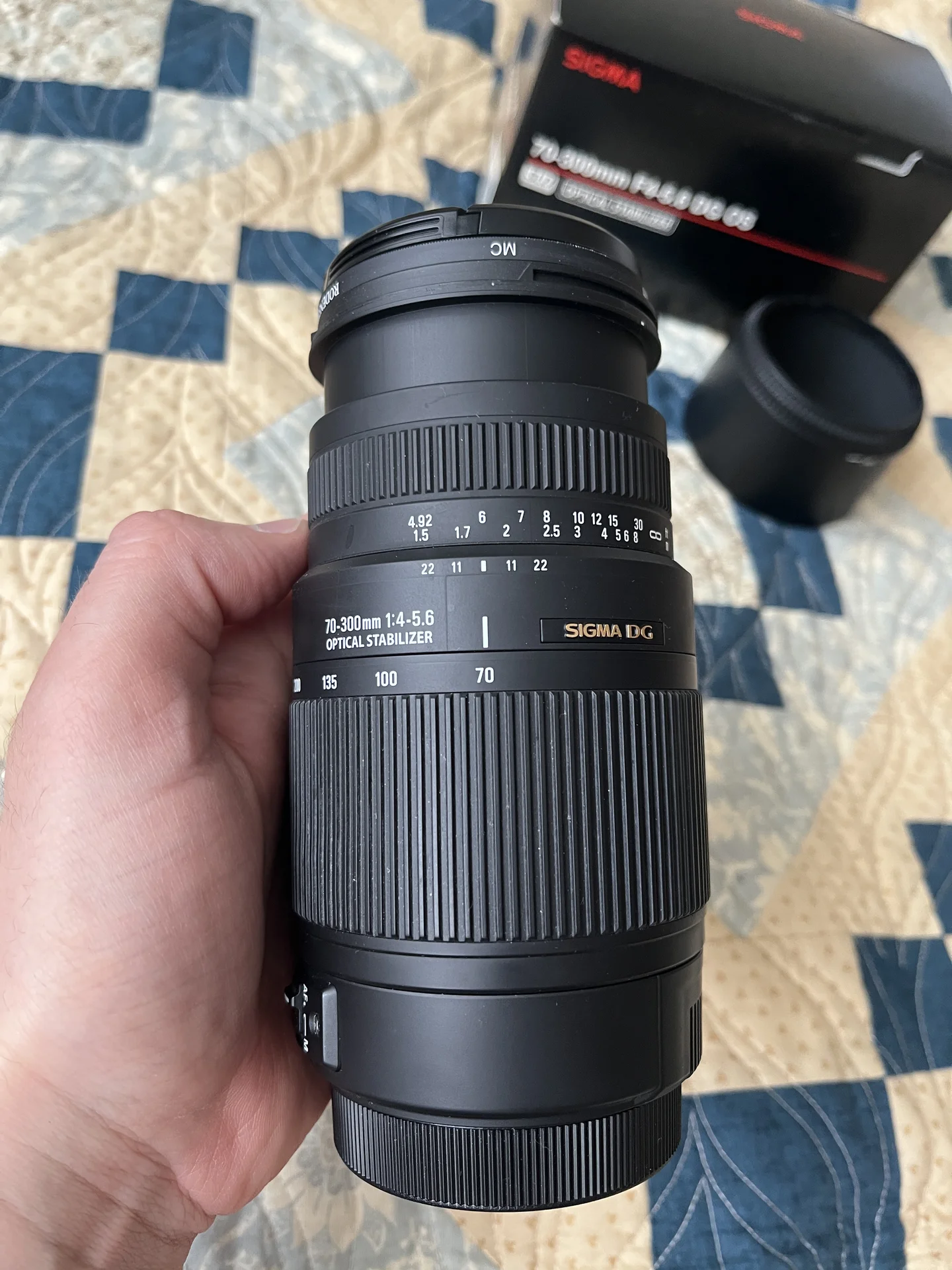 Объектив Sigma 70-300mm F4-5.6 DG OS - изображение 1