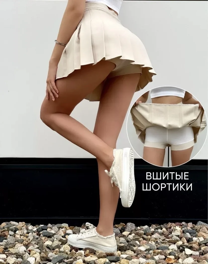 Юбка-шорты теннисная - миниатюра 3