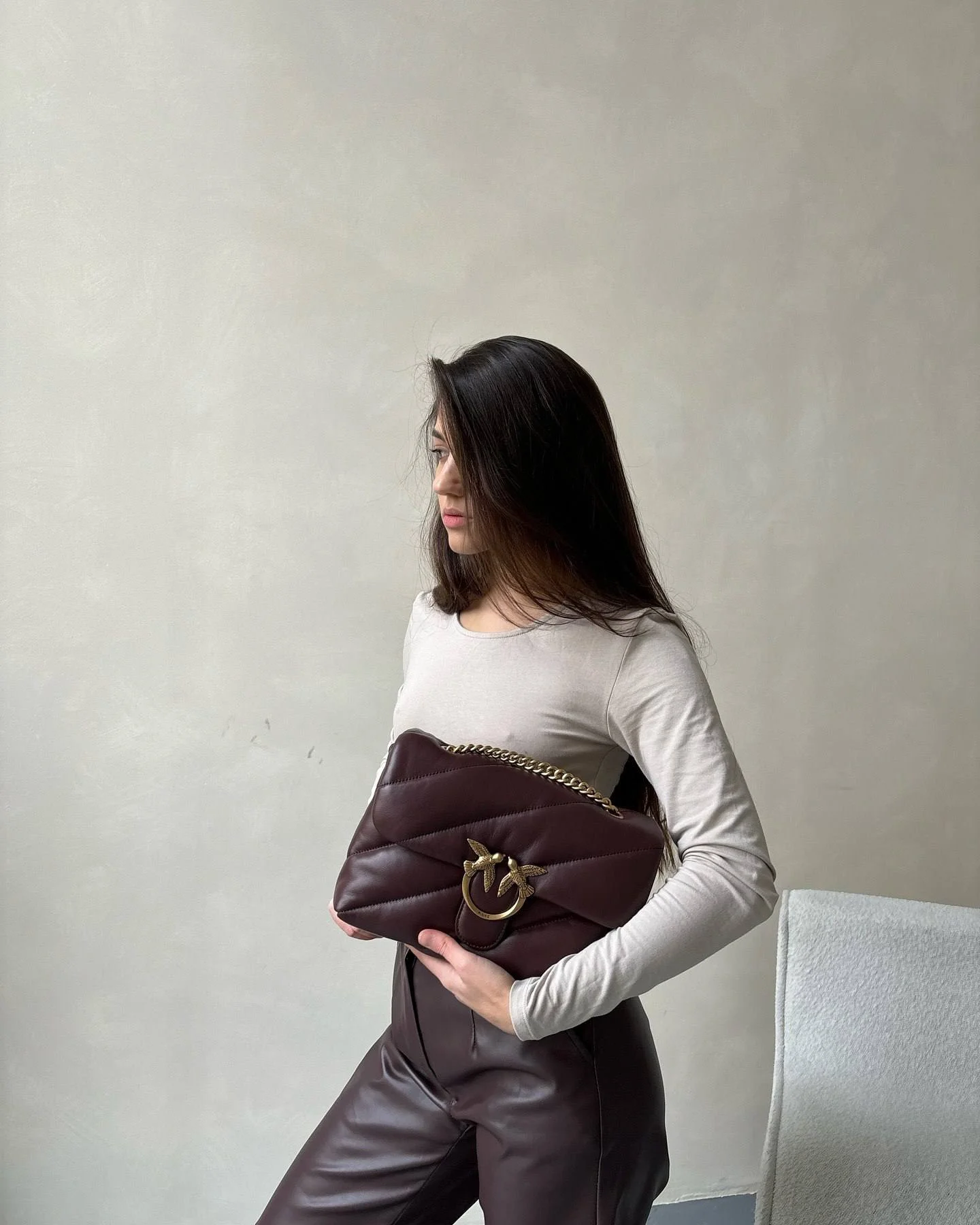 Сумка Pinko puff medium - миниатюра 3
