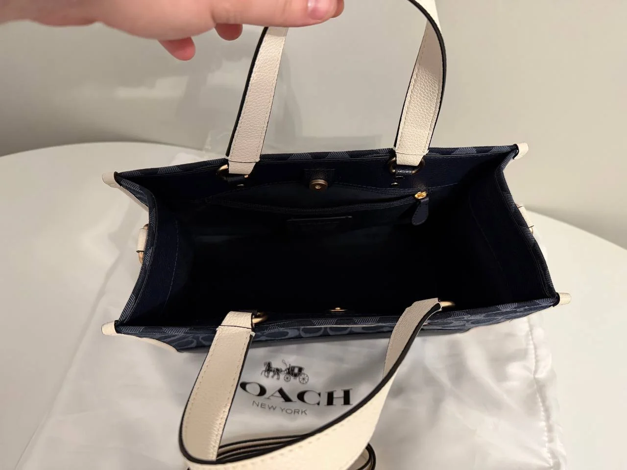 Сумка Coach тоут женская - миниатюра 3