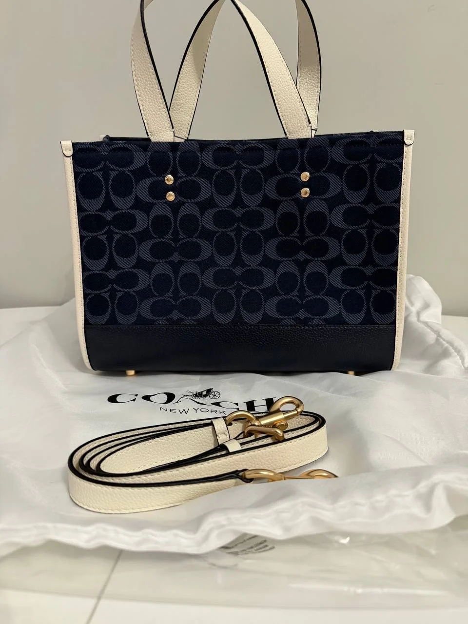 Сумка Coach тоут женская - миниатюра 4