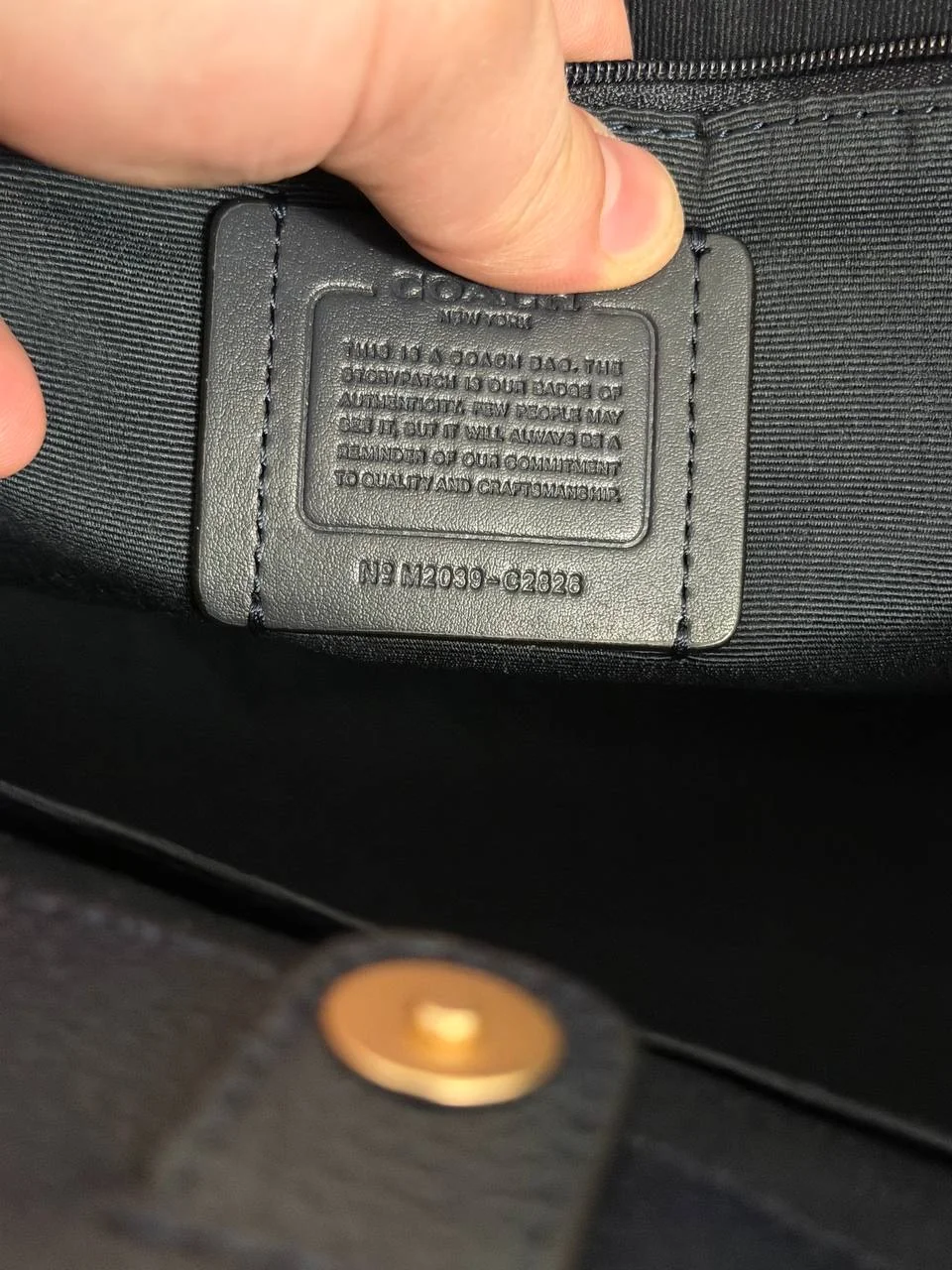 Сумка Coach тоут женская - миниатюра 5