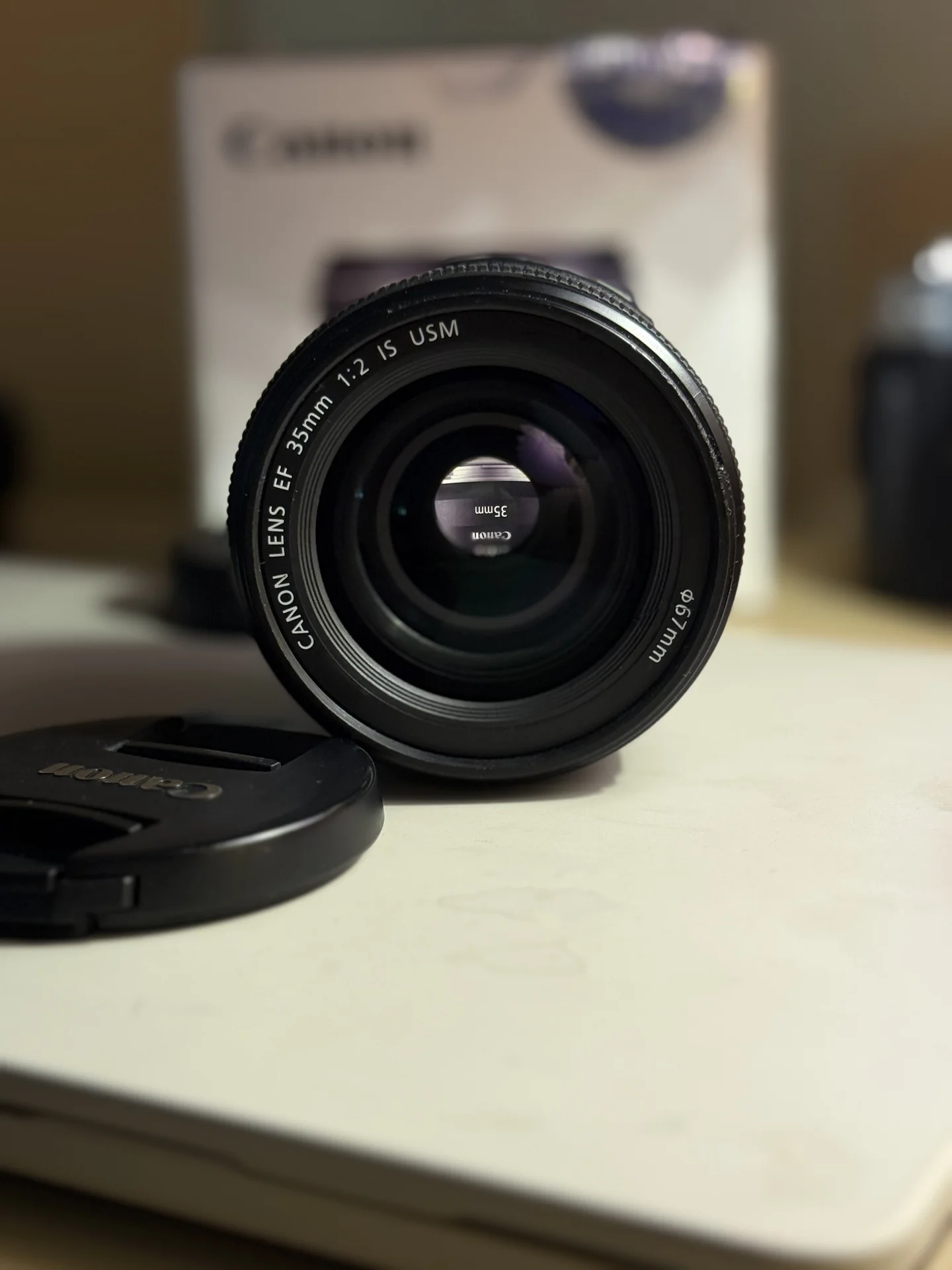 объектив Canon EF 35mm f/2.0 is usm - миниатюра 2