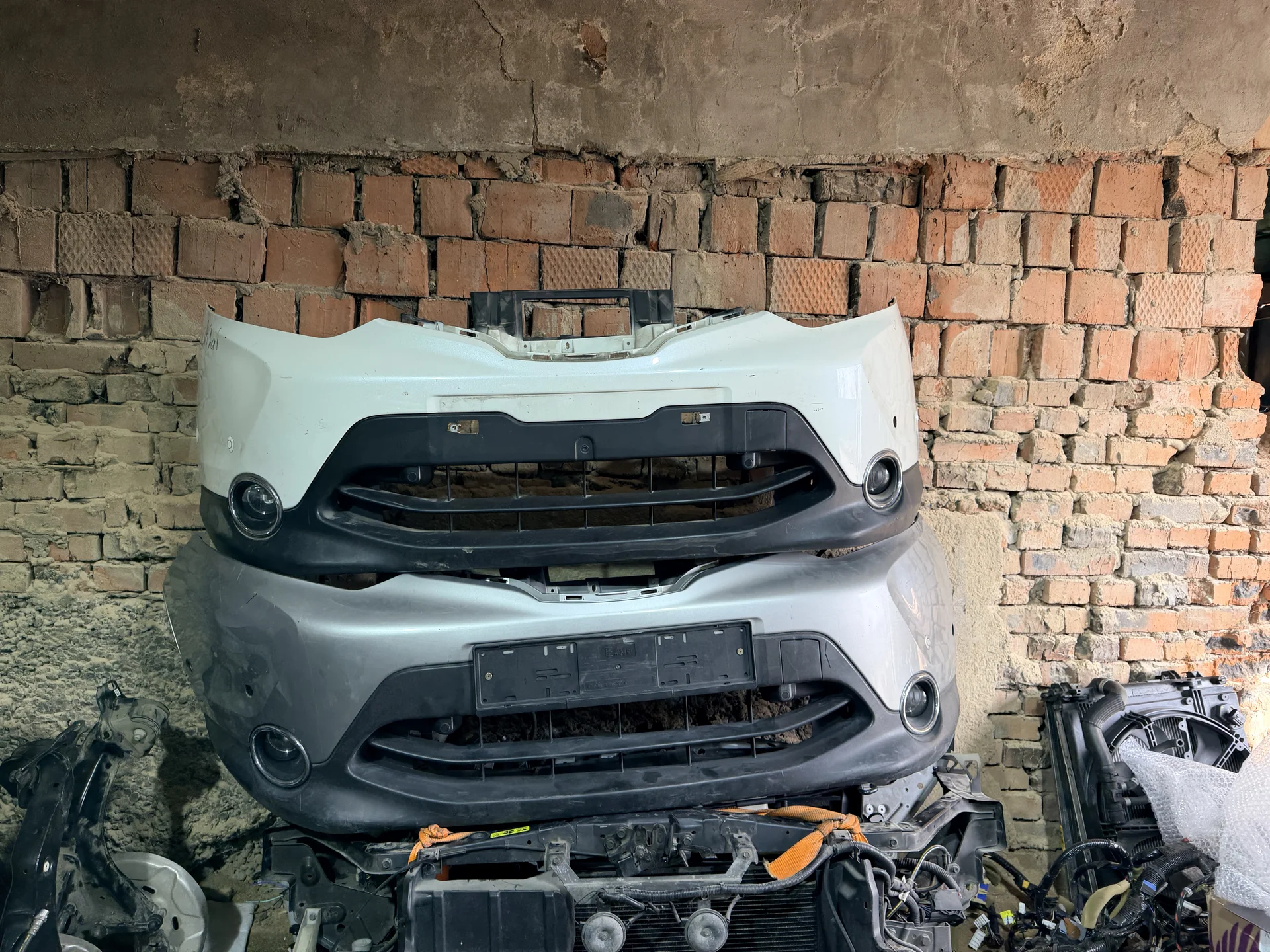 Бампер Nissan Qashqai J11 2013-2019 г дорест - миниатюра 2
