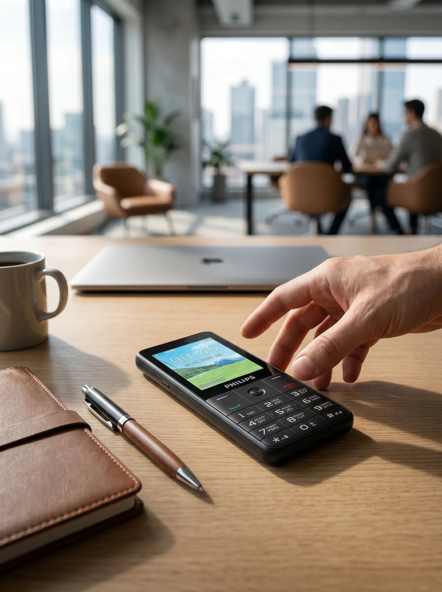 Кнопочный Телефон Philips Xenium E170 Оригинал - изображение 1