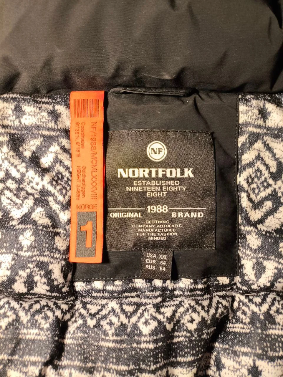 Пуховик мужской Nort Folk (до -35), р. 54, как нов - миниатюра 7
