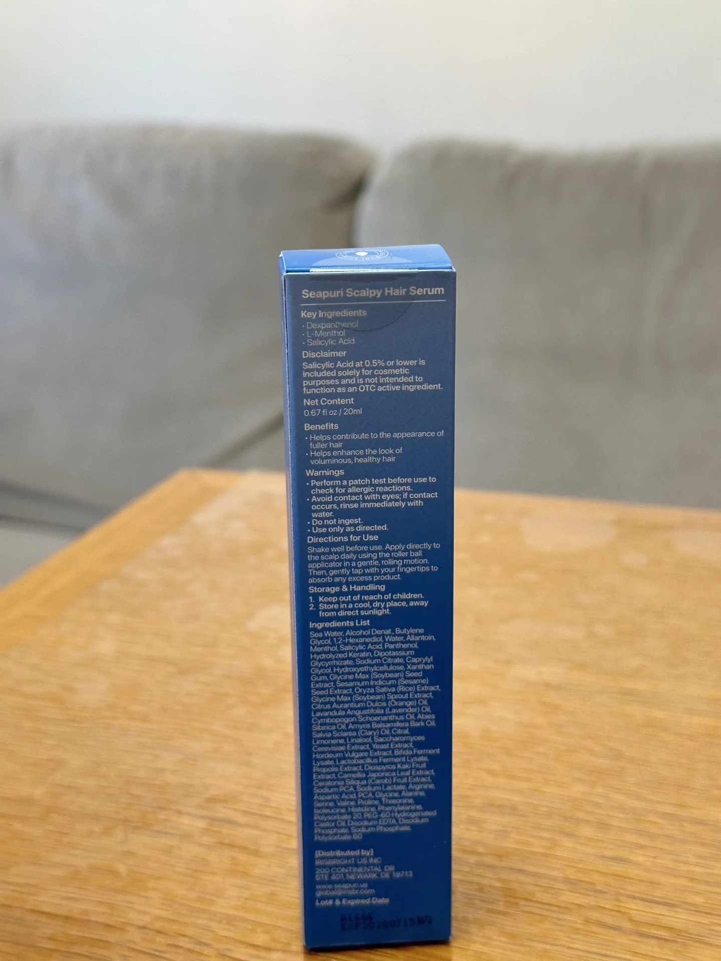 Seapuri scalpy serum сыворотка для кожи головы - миниатюра 2
