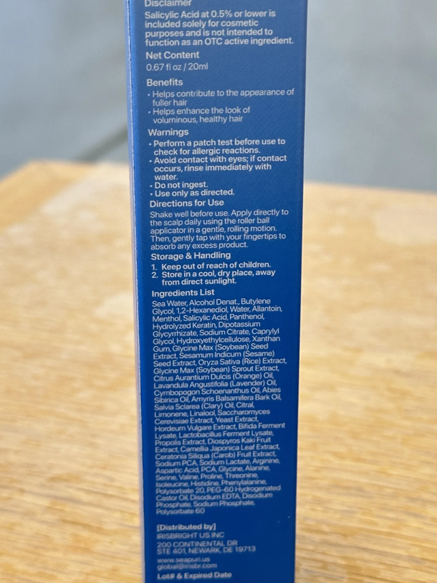Seapuri scalpy serum сыворотка для кожи головы - миниатюра 4