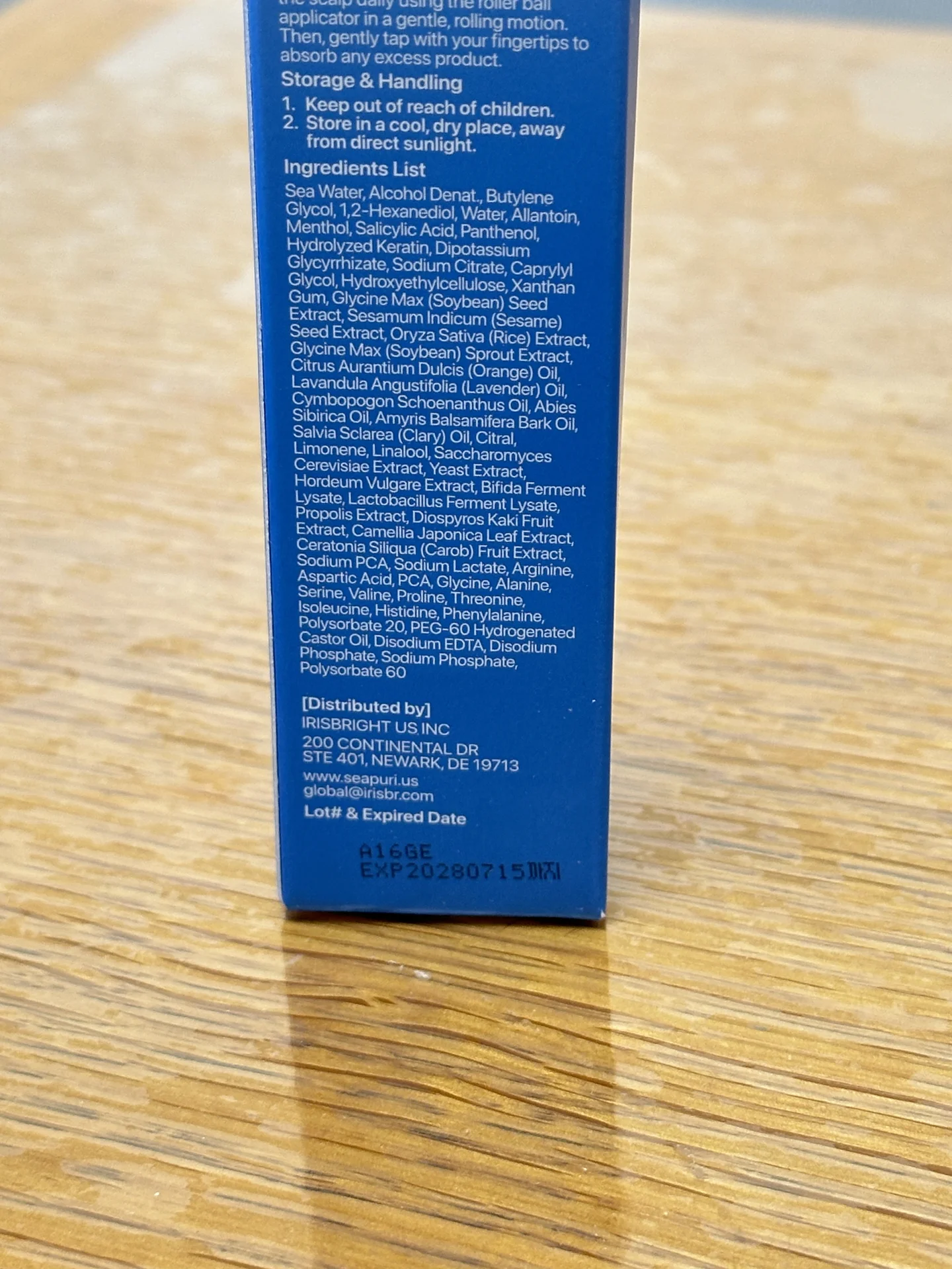 Seapuri scalpy serum сыворотка для кожи головы - миниатюра 5