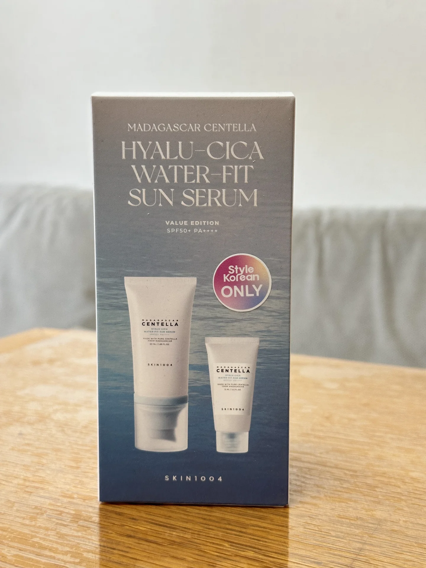 Skin1004 спф 50+15ml крем сыворотка оригинал spf - изображение 1