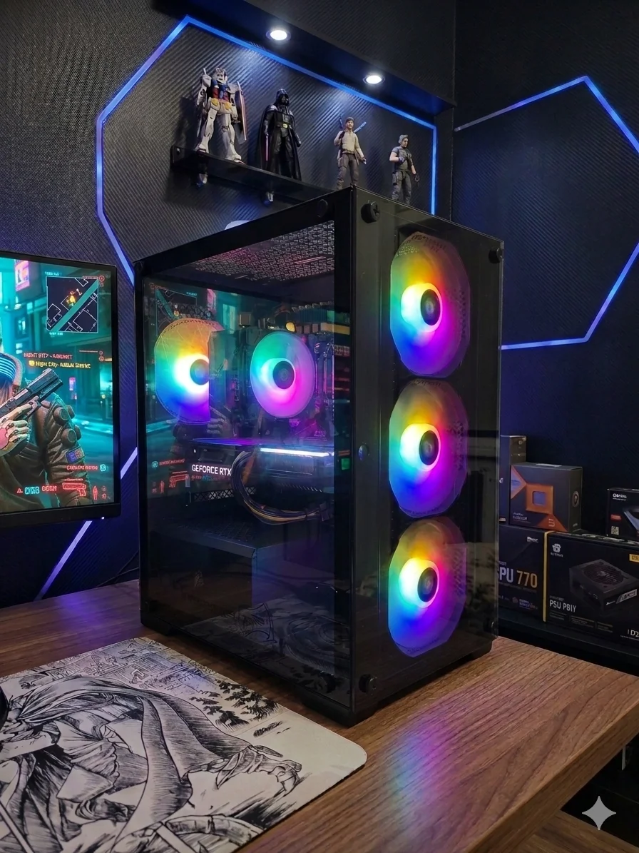Игровой пк RTX 3060 Ti / 32GB RAM / 12 ядер - изображение 1