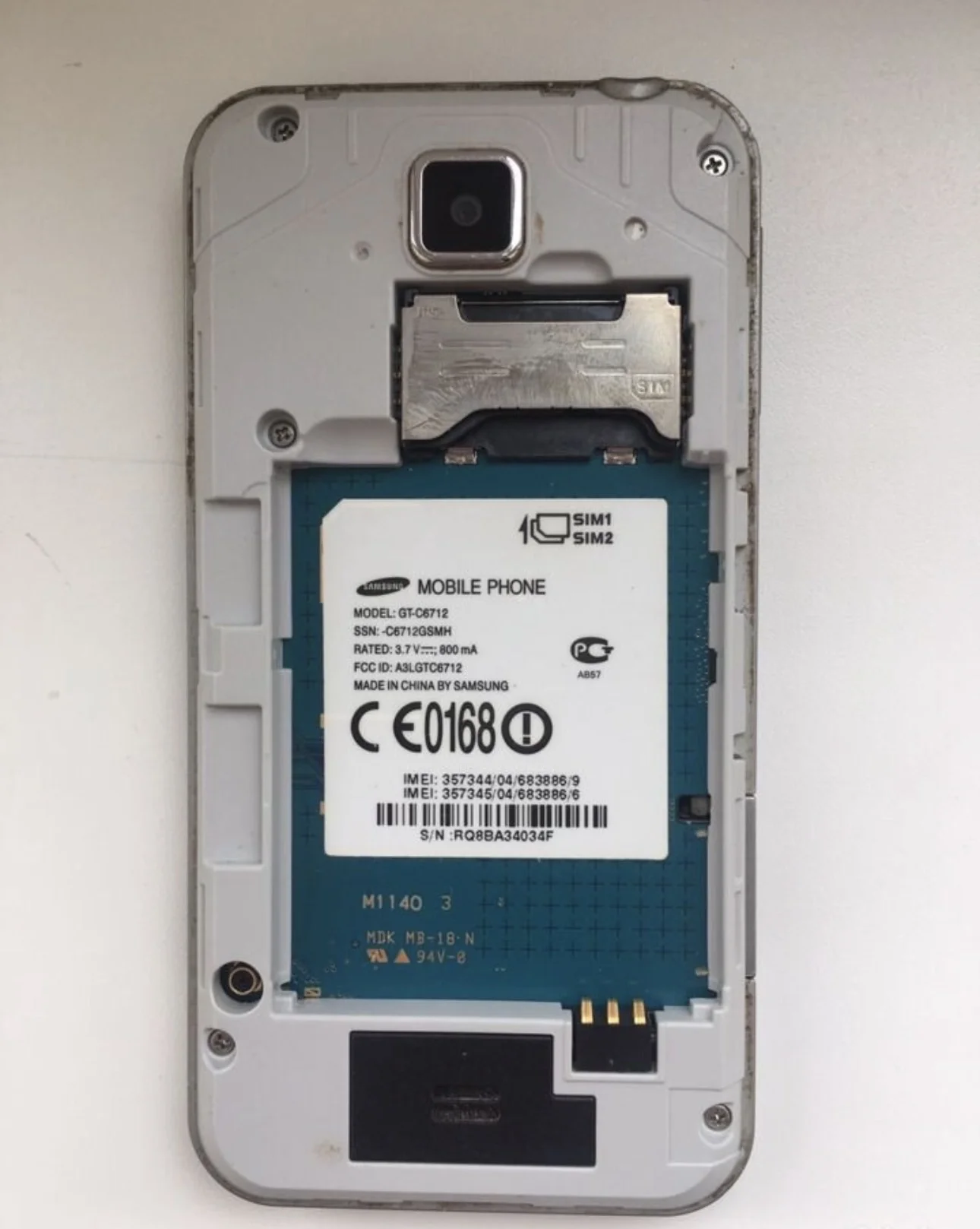 Телефон Samsung Star II DUOS GT-C6712 - миниатюра 3