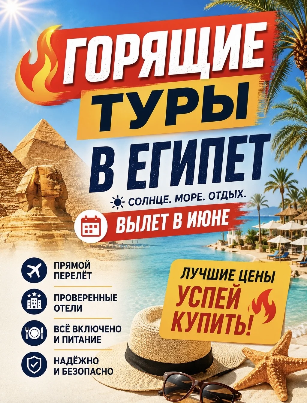 Горящие туры в Египет - изображение 1