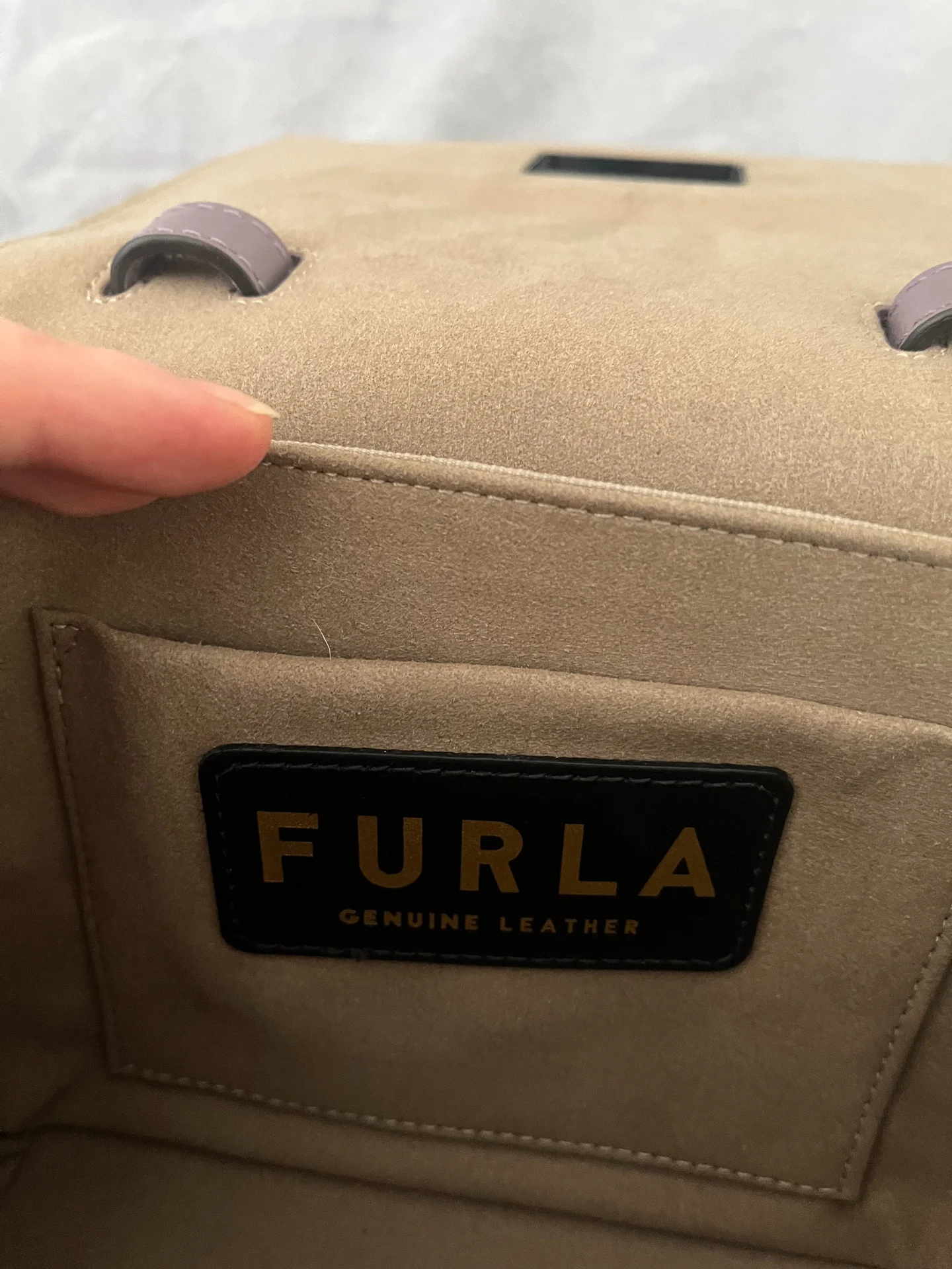 Сумка FURLA EMMA MINI TOP HANDLE орнигнал - миниатюра 5