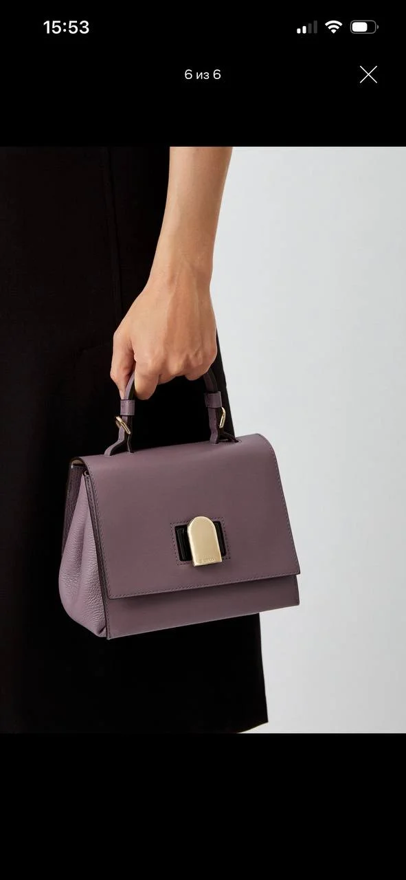 Сумка FURLA EMMA MINI TOP HANDLE орнигнал - миниатюра 7