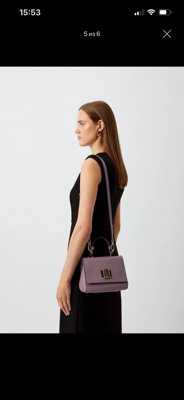 Сумка FURLA EMMA MINI TOP HANDLE орнигнал - миниатюра 8