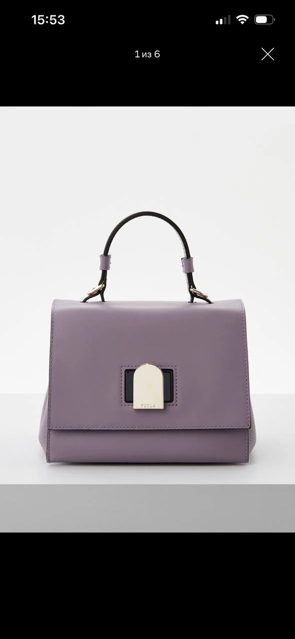 Сумка FURLA EMMA MINI TOP HANDLE орнигнал - миниатюра 10