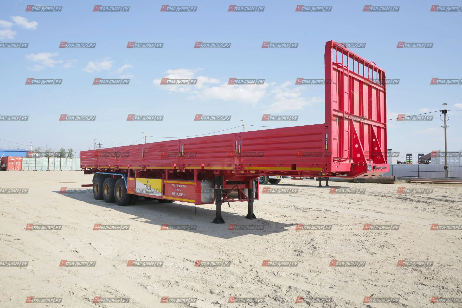 Бортовой полуприцеп Luxuda LZC9408BG - миниатюра 13