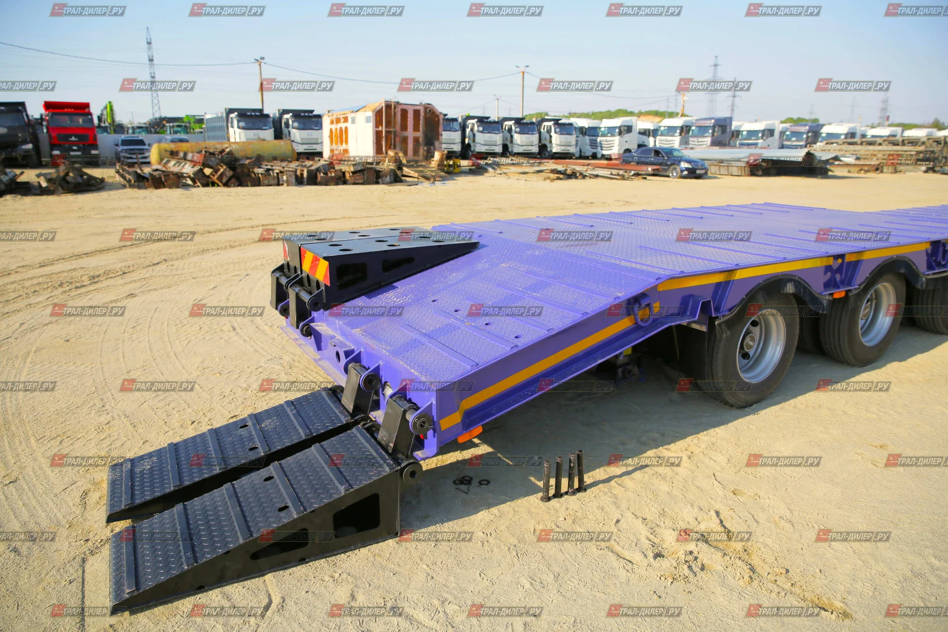 Низкорамный трал Amur LYR9601TDP 40 т - миниатюра 4