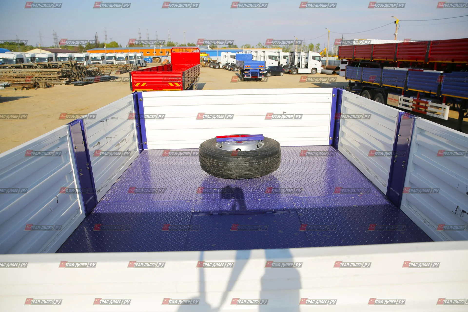 Низкорамный трал Amur LYR9601TDP 40 т - миниатюра 14