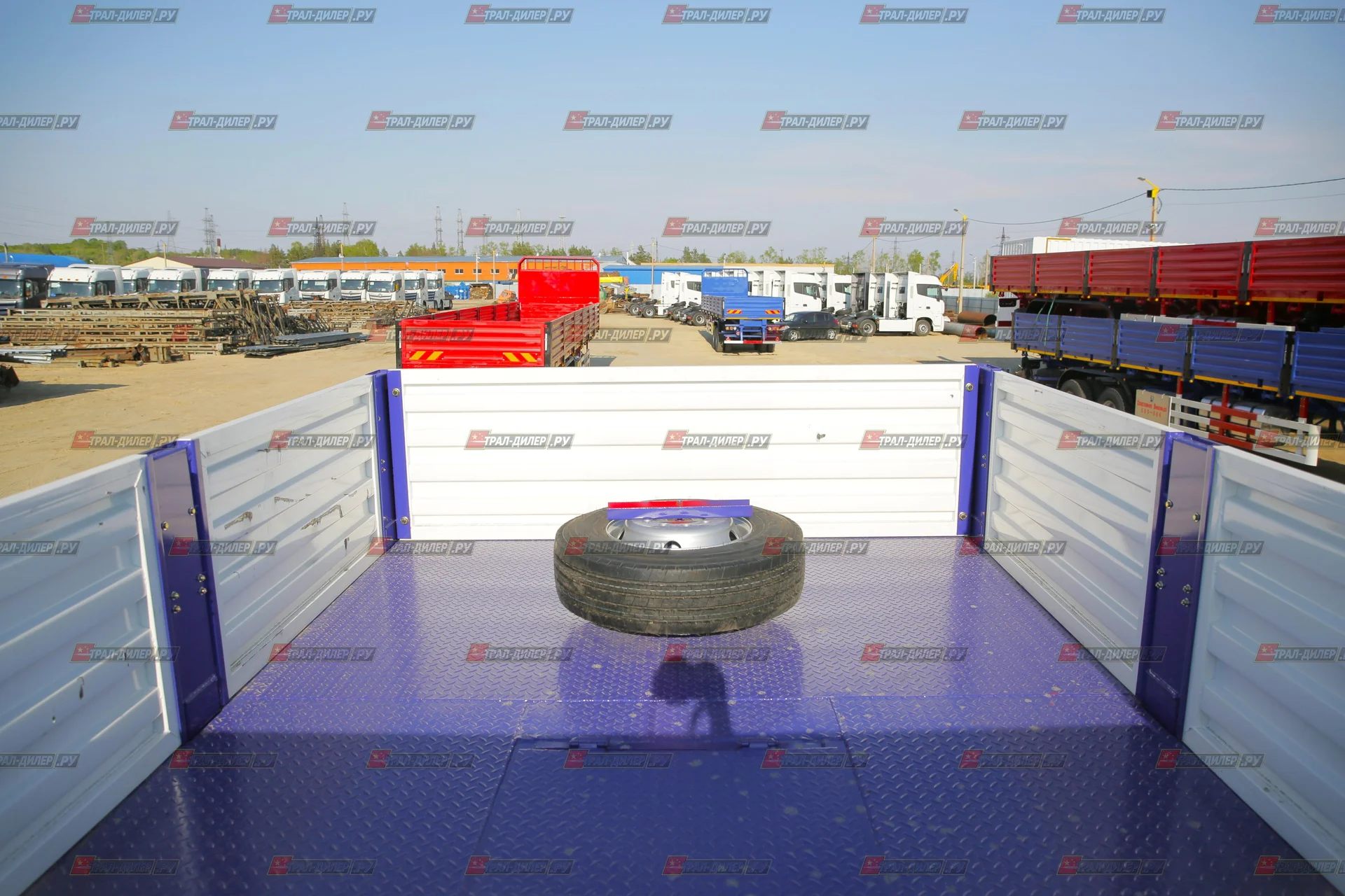 Низкорамный трал Amur LYR9601TDP 40 т - миниатюра 15