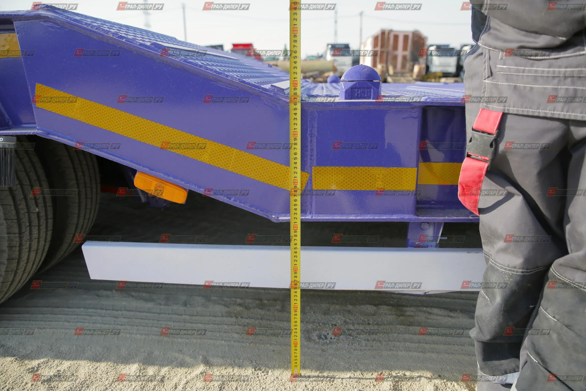 Низкорамный трал Amur LYR9601TDP 40 т - миниатюра 20