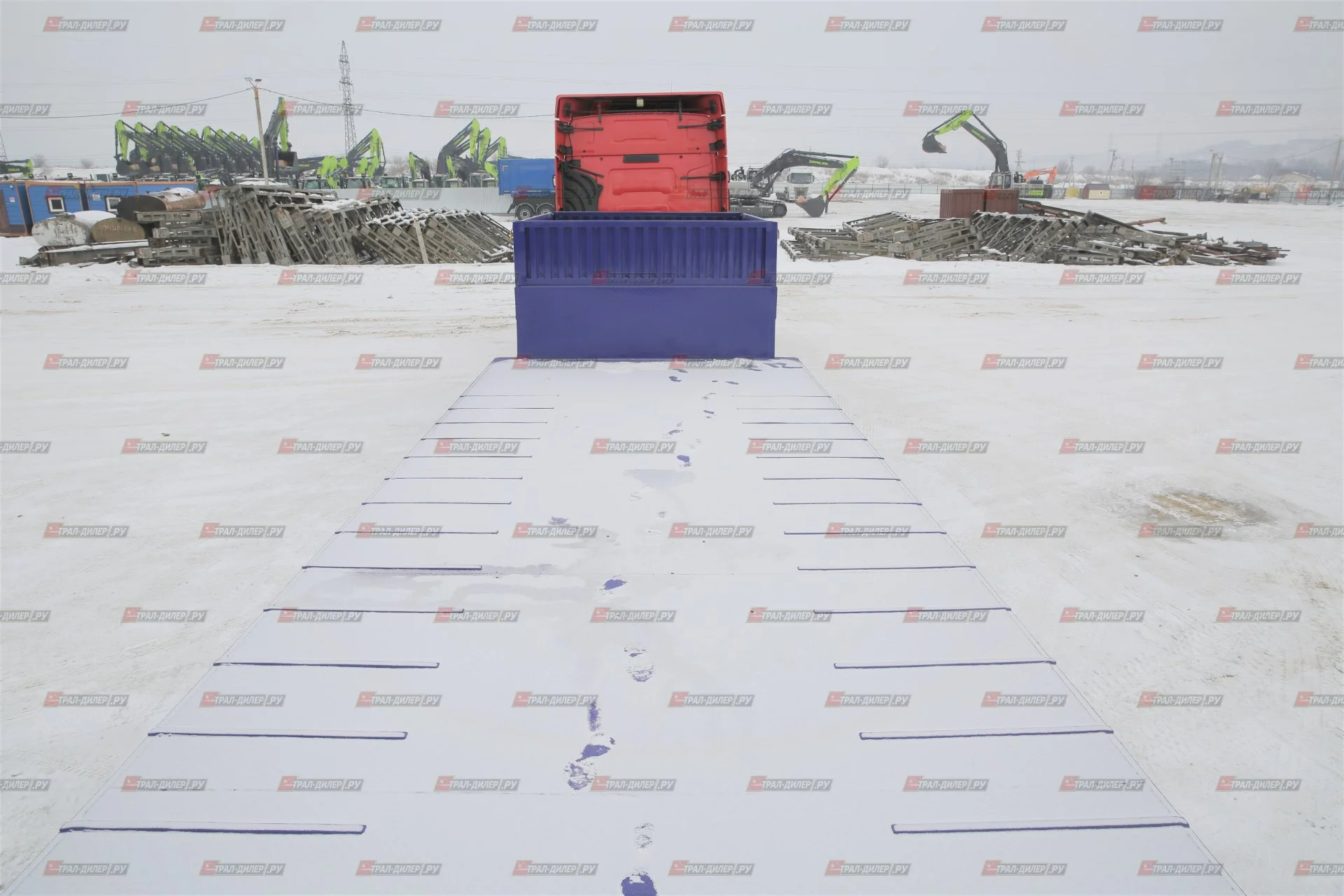 Низкорамный трал Amur LYR9606TDP 60 т - миниатюра 11