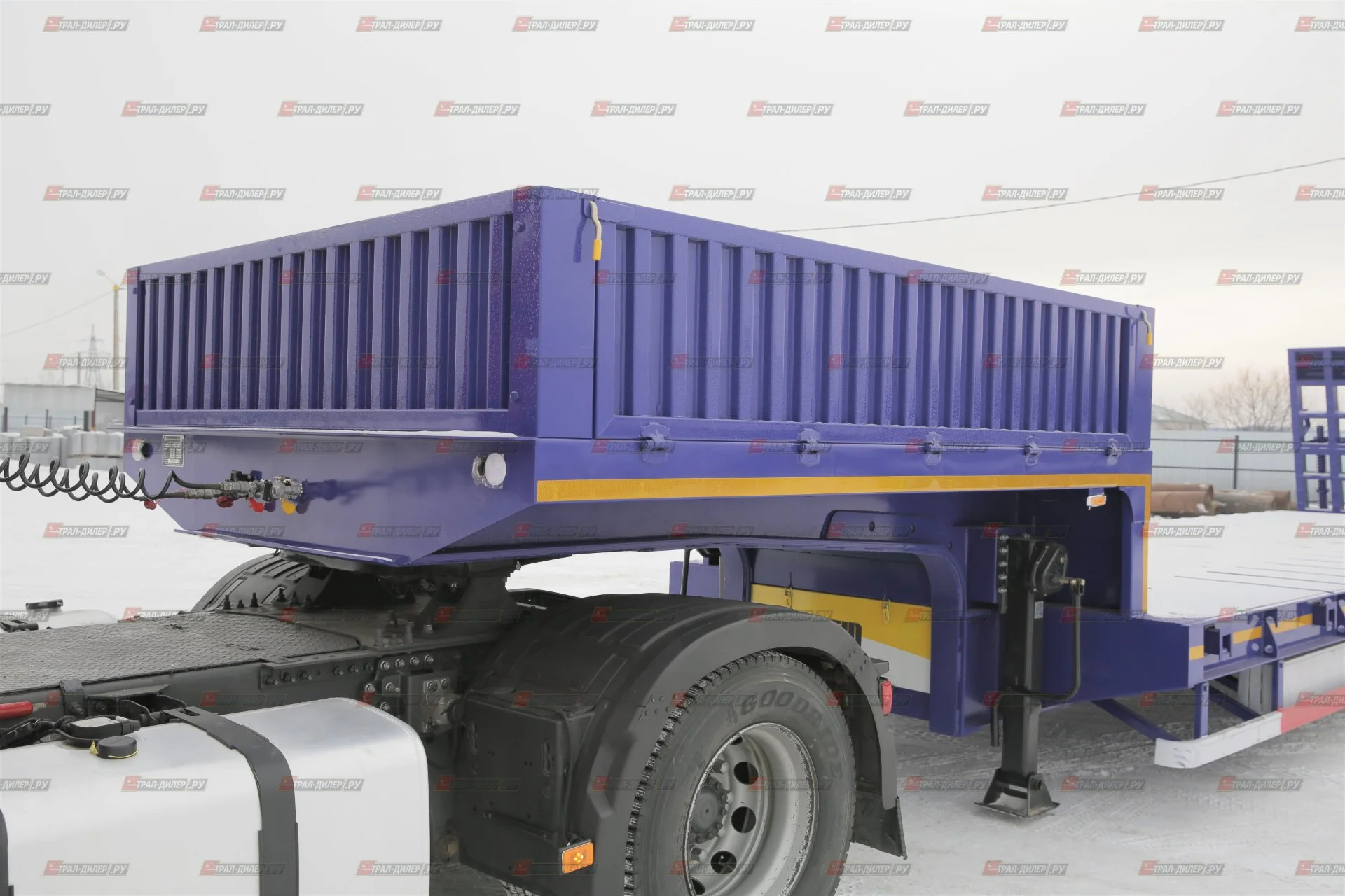 Низкорамный трал Amur LYR9606TDP 60 т - миниатюра 12