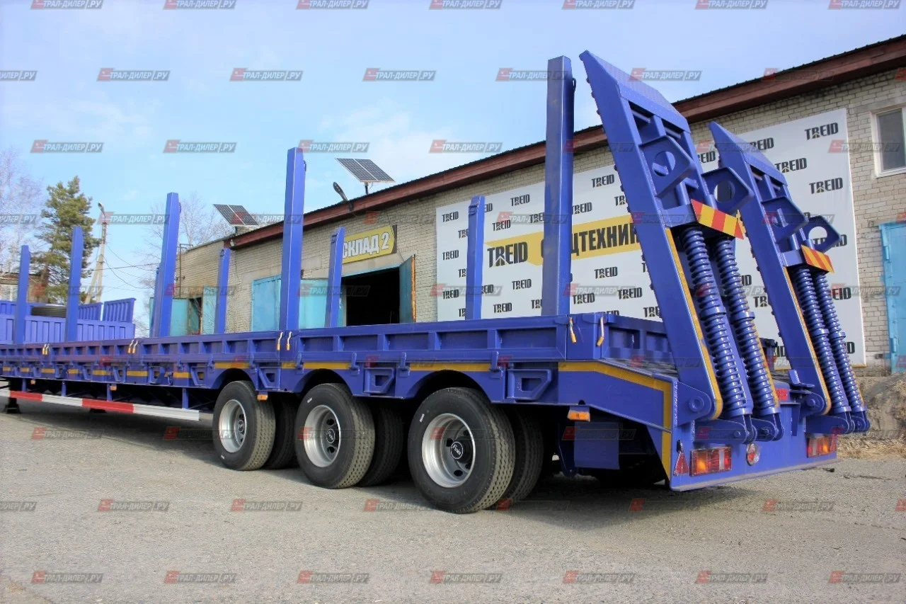 В наличии! Низкорамный трал Amur LYR9606TDP 60 т - миниатюра 3