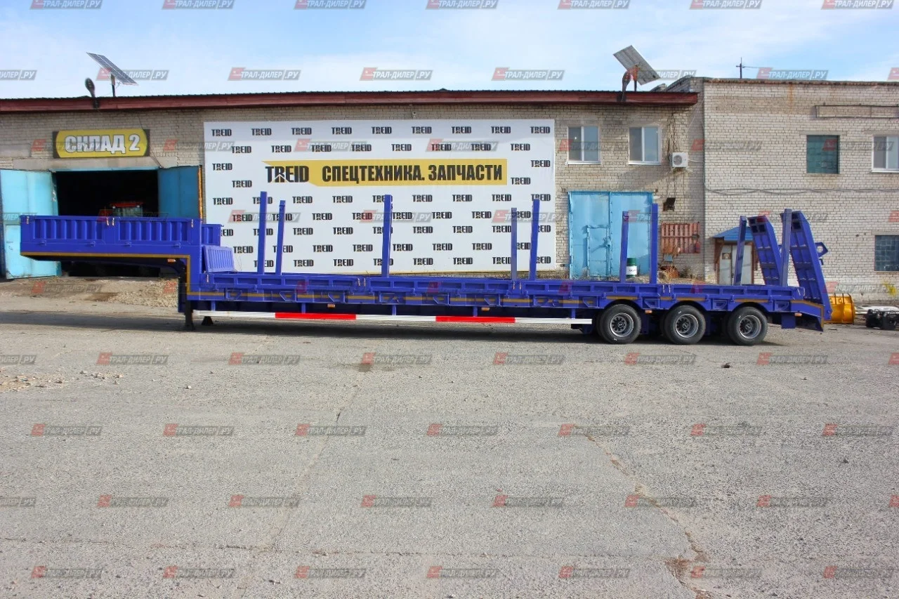 В наличии! Низкорамный трал Amur LYR9606TDP 60 т - миниатюра 5