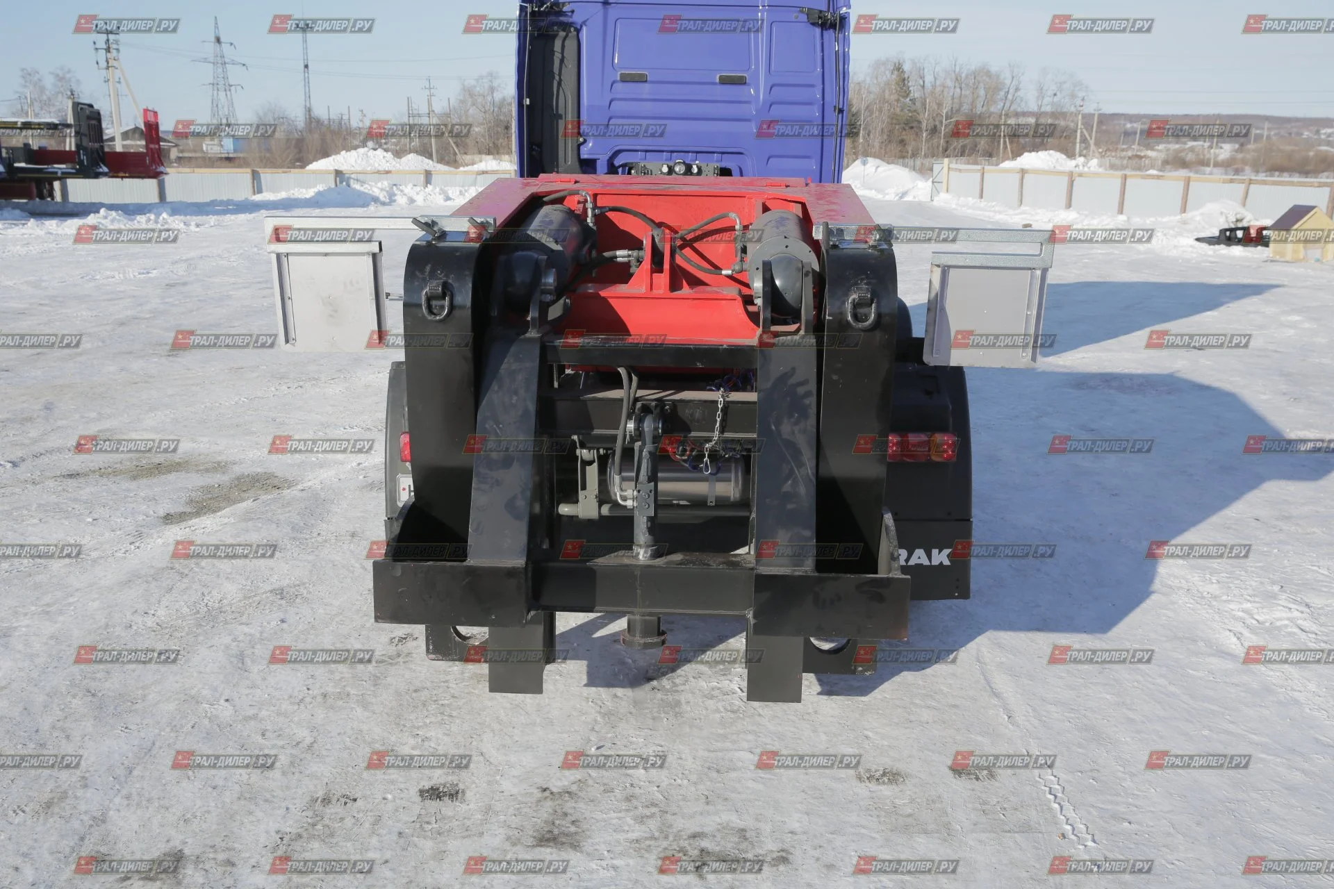 Раздвижной трал 90 т с передним заездом Amur LYR9601TDP - миниатюра 34