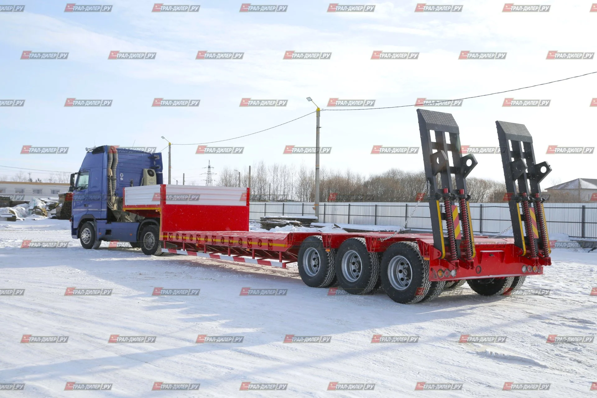 В наличии! Среднерамный трал-корыто Amur LYR9601TDP 60 т