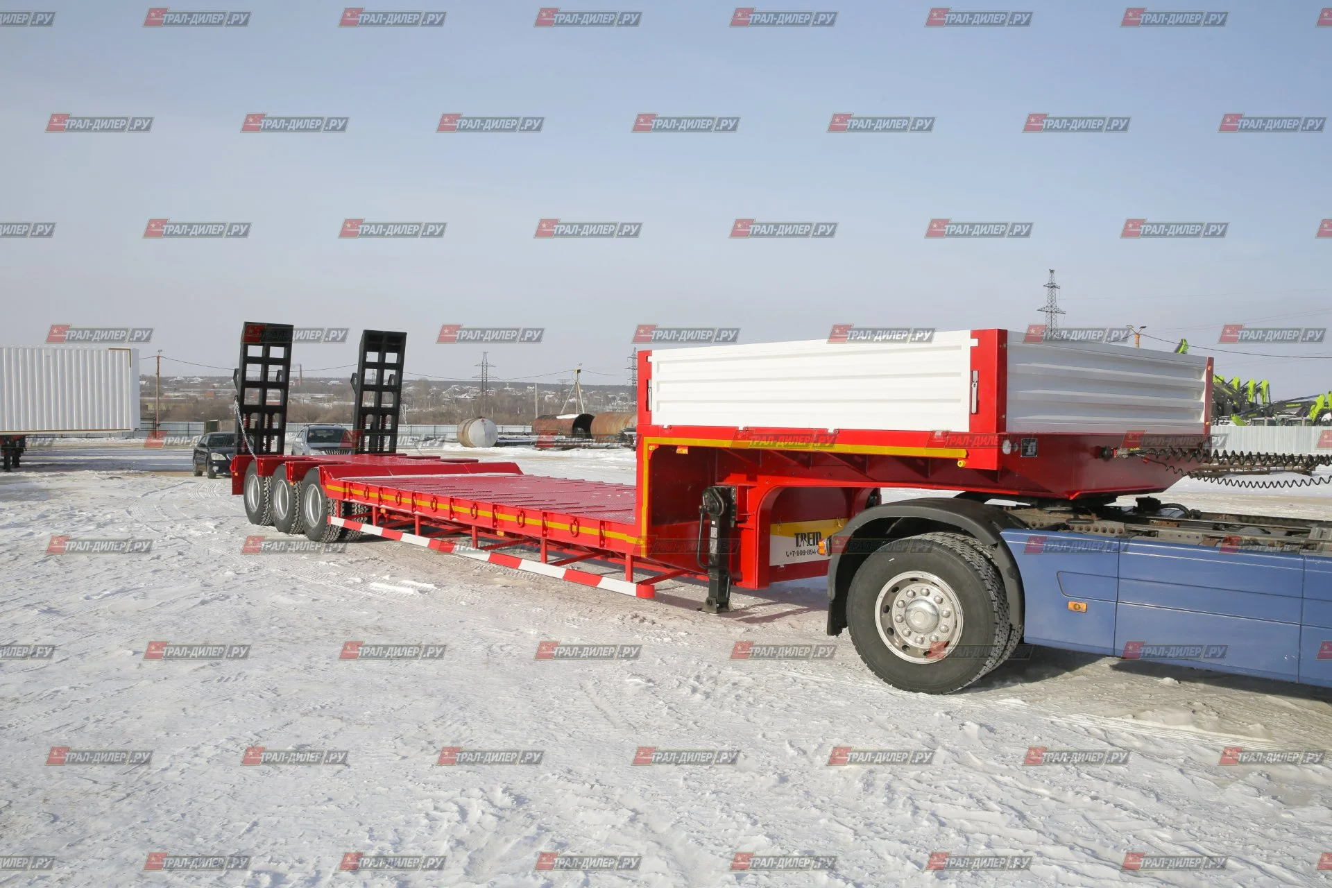 В наличии! Среднерамный трал-корыто Amur LYR9601TDP 60 т - миниатюра 16