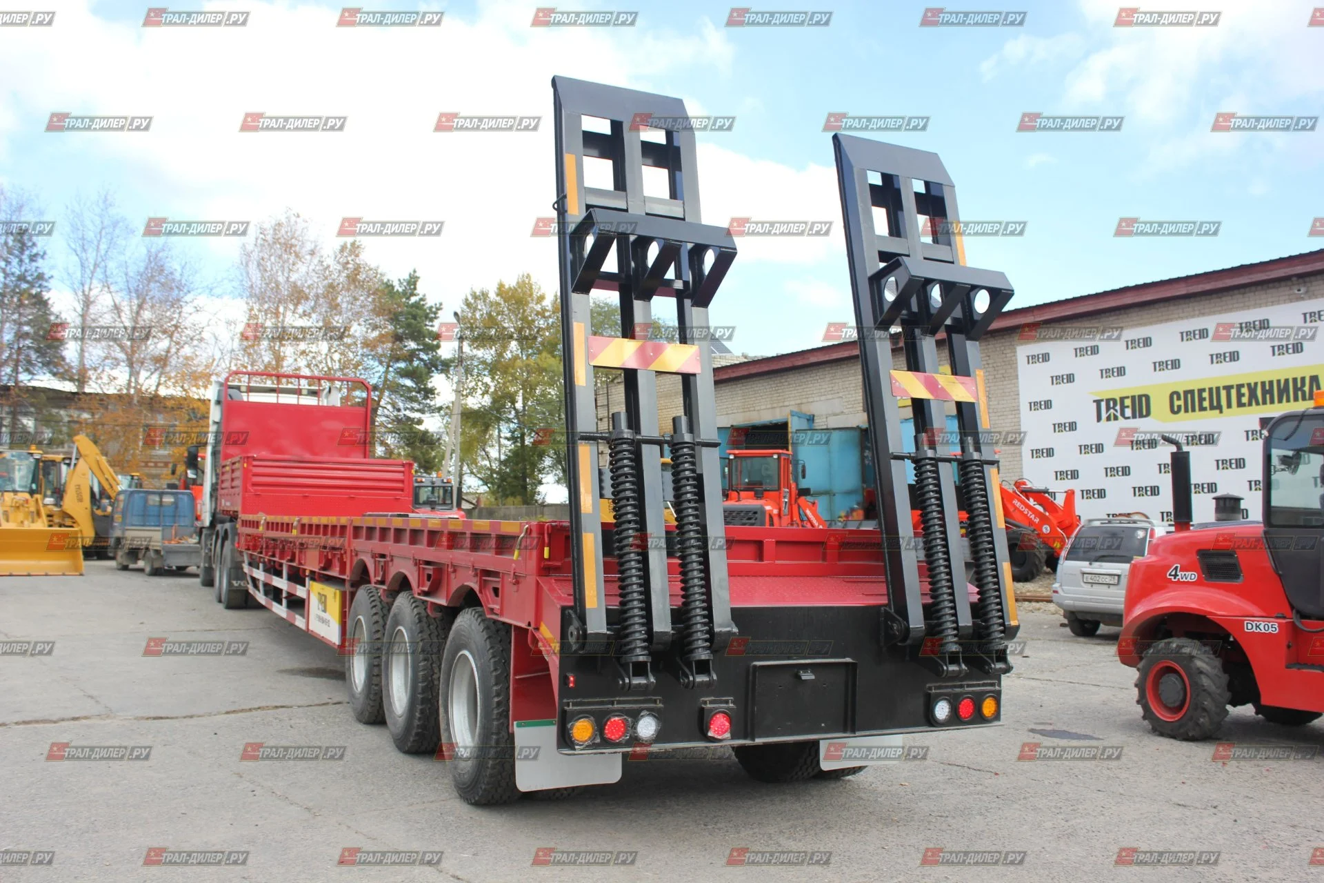 Среднерамный трал Amur LYR9606TDP 60 т - миниатюра 4
