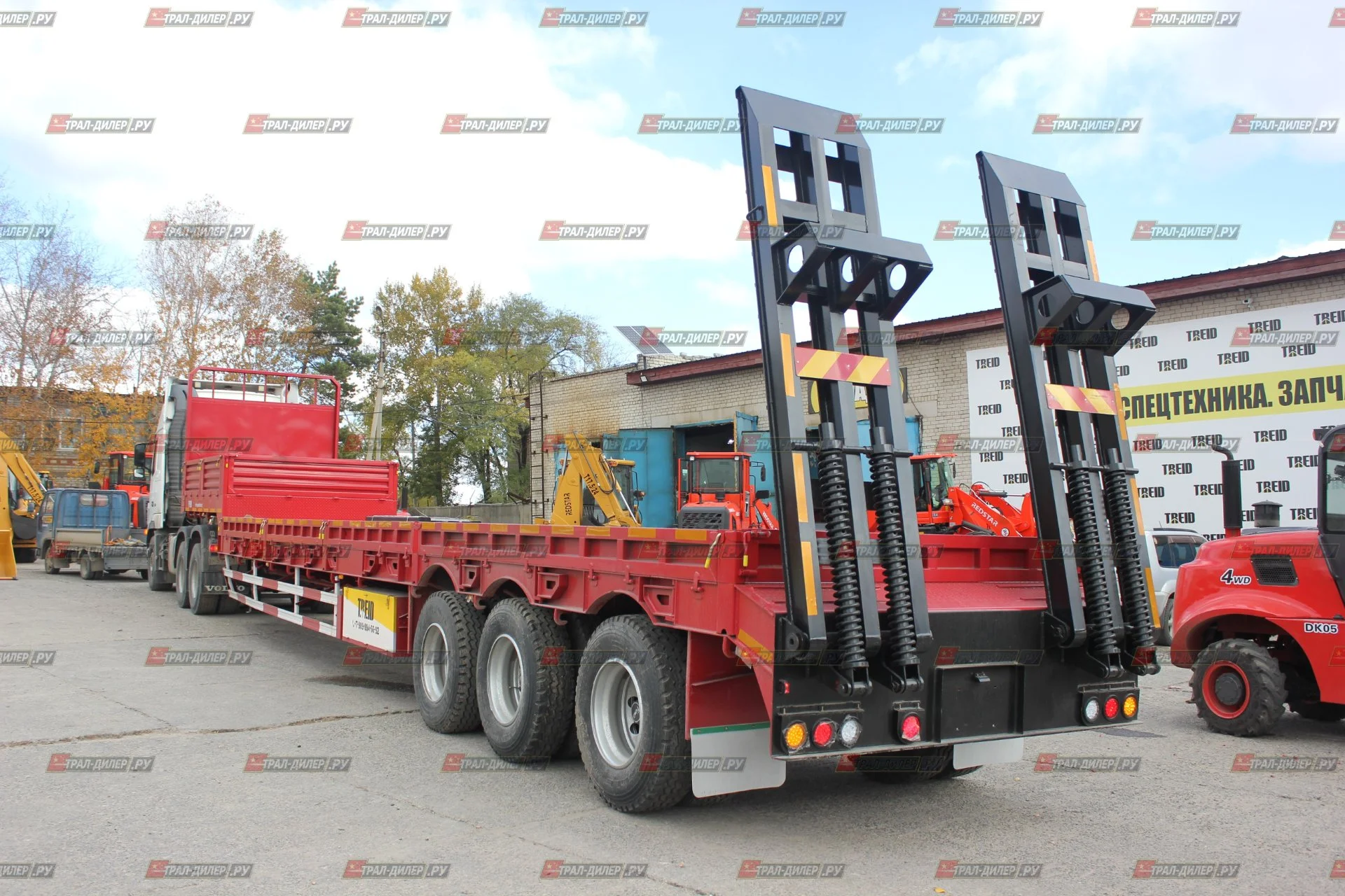 Среднерамный трал Amur LYR9606TDP 60 т - миниатюра 5