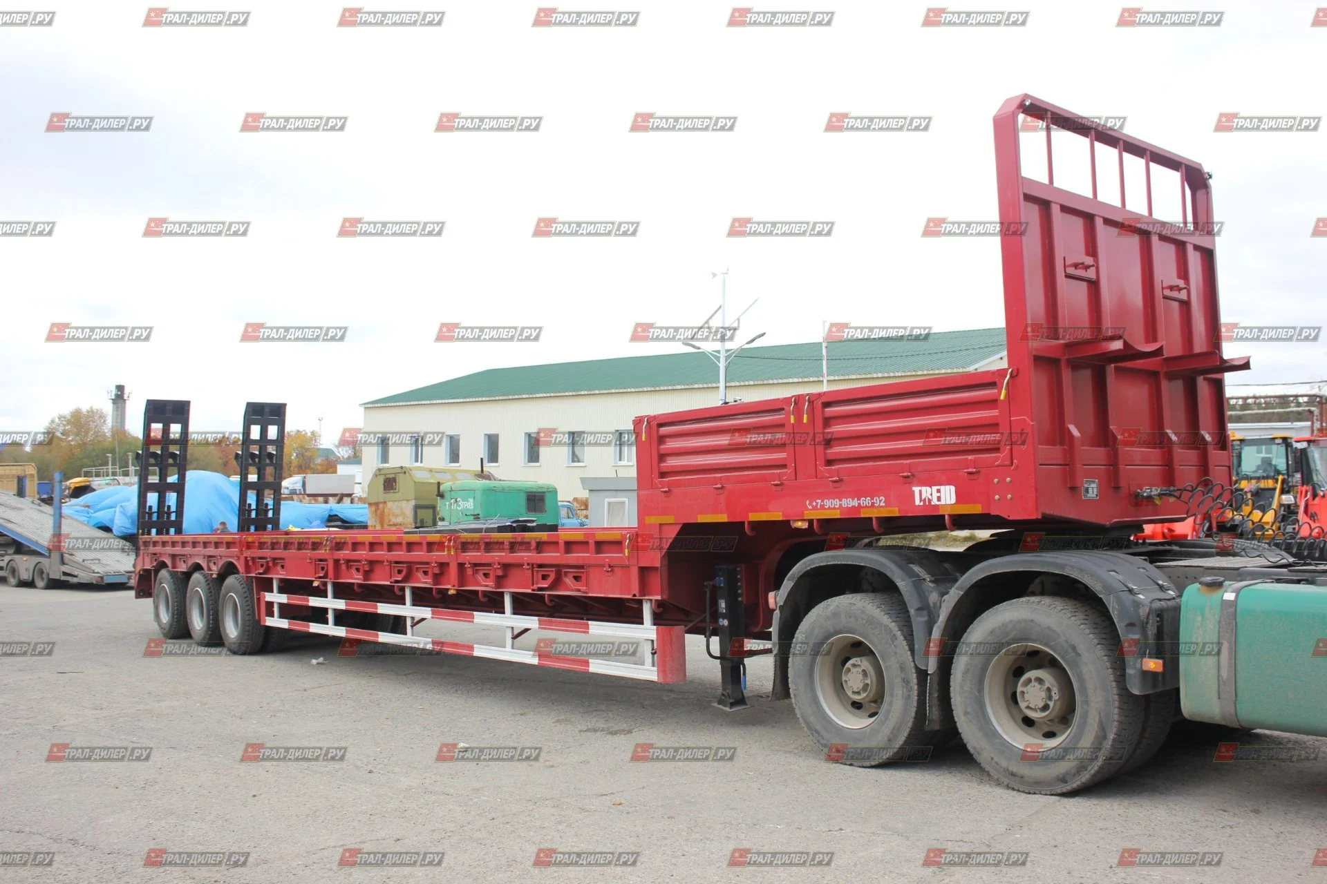 Среднерамный трал Amur LYR9606TDP 60 т - миниатюра 8