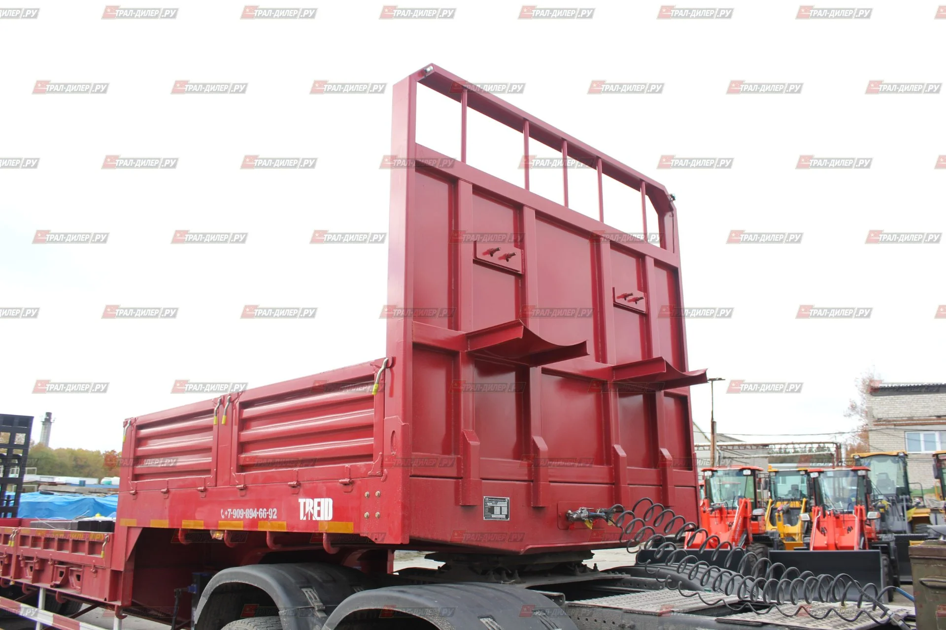 Среднерамный трал Amur LYR9606TDP 60 т - миниатюра 10