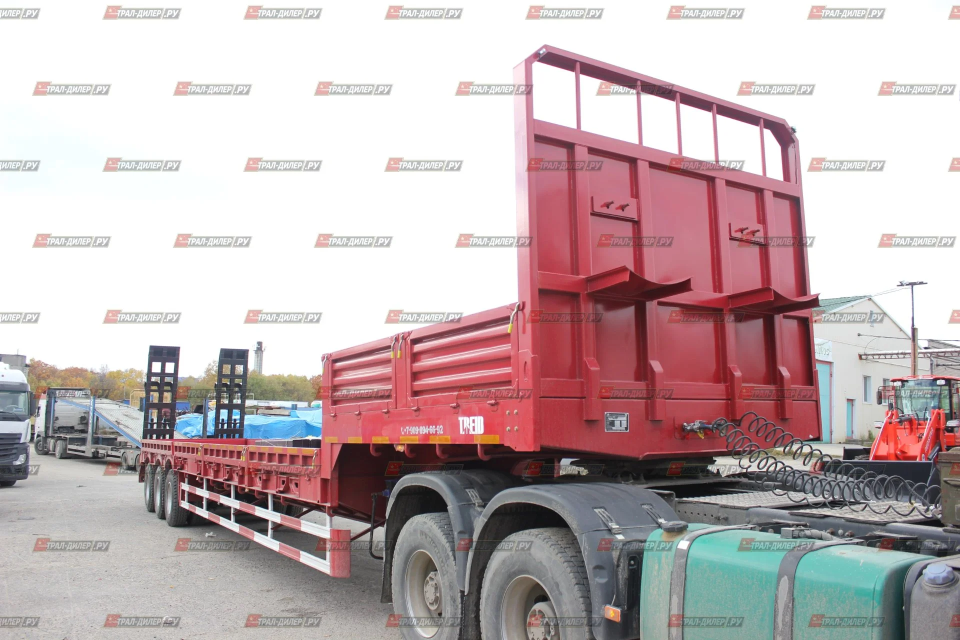 Среднерамный трал Amur LYR9606TDP 60 т - миниатюра 11