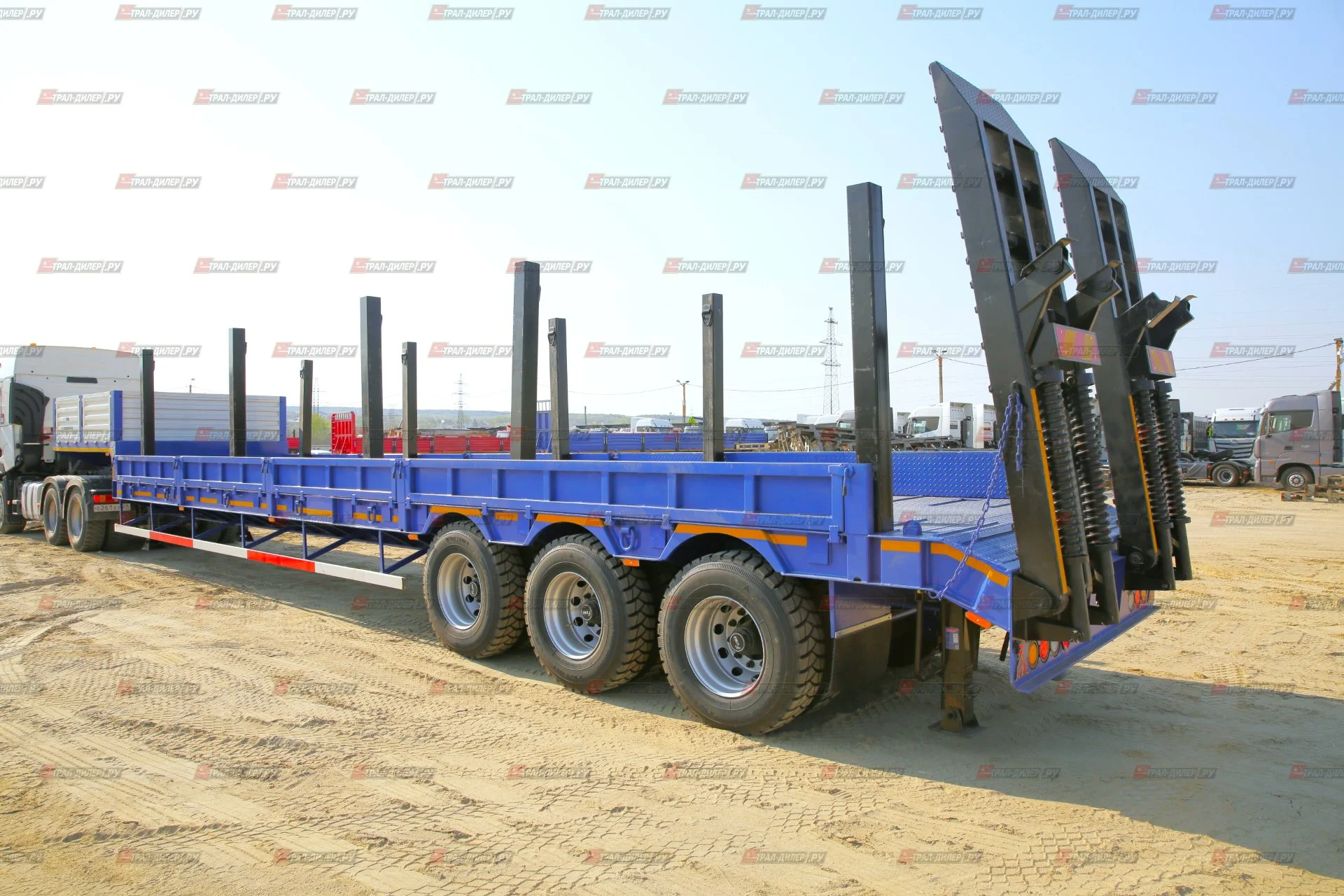 Среднерамный трал Amur LYR9606TDP 60 т - миниатюра 5