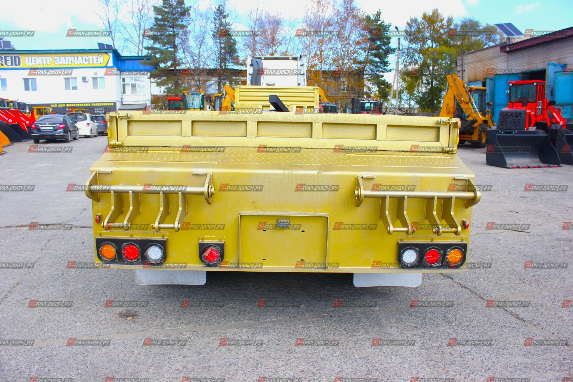 Высокорамный трал AMUR LYR9606TDP с подъёмной осью, лизинг - миниатюра 3