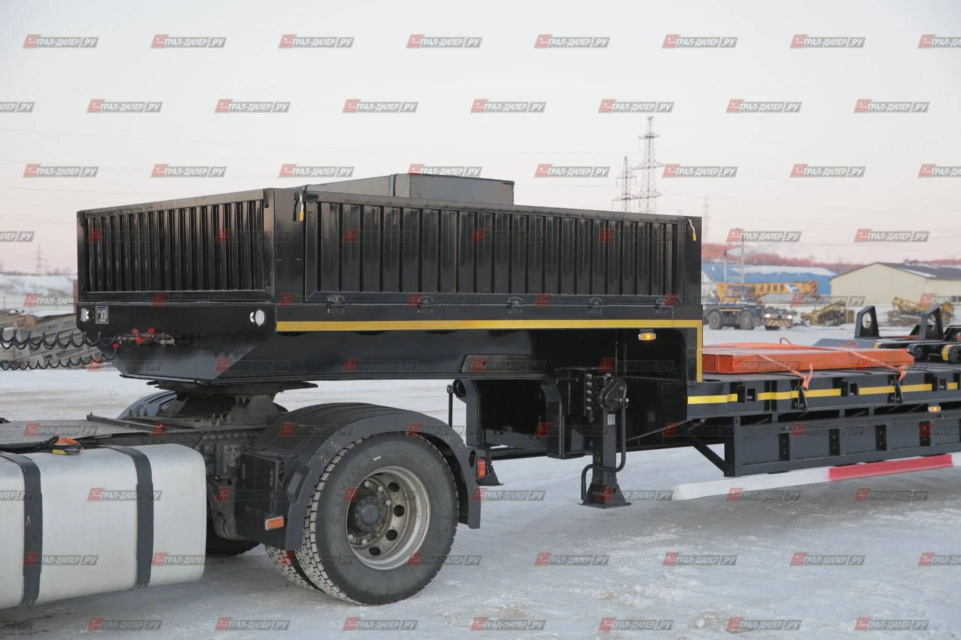 Высокорамный трал AMUR LYR9606TDP 60 т - миниатюра 12