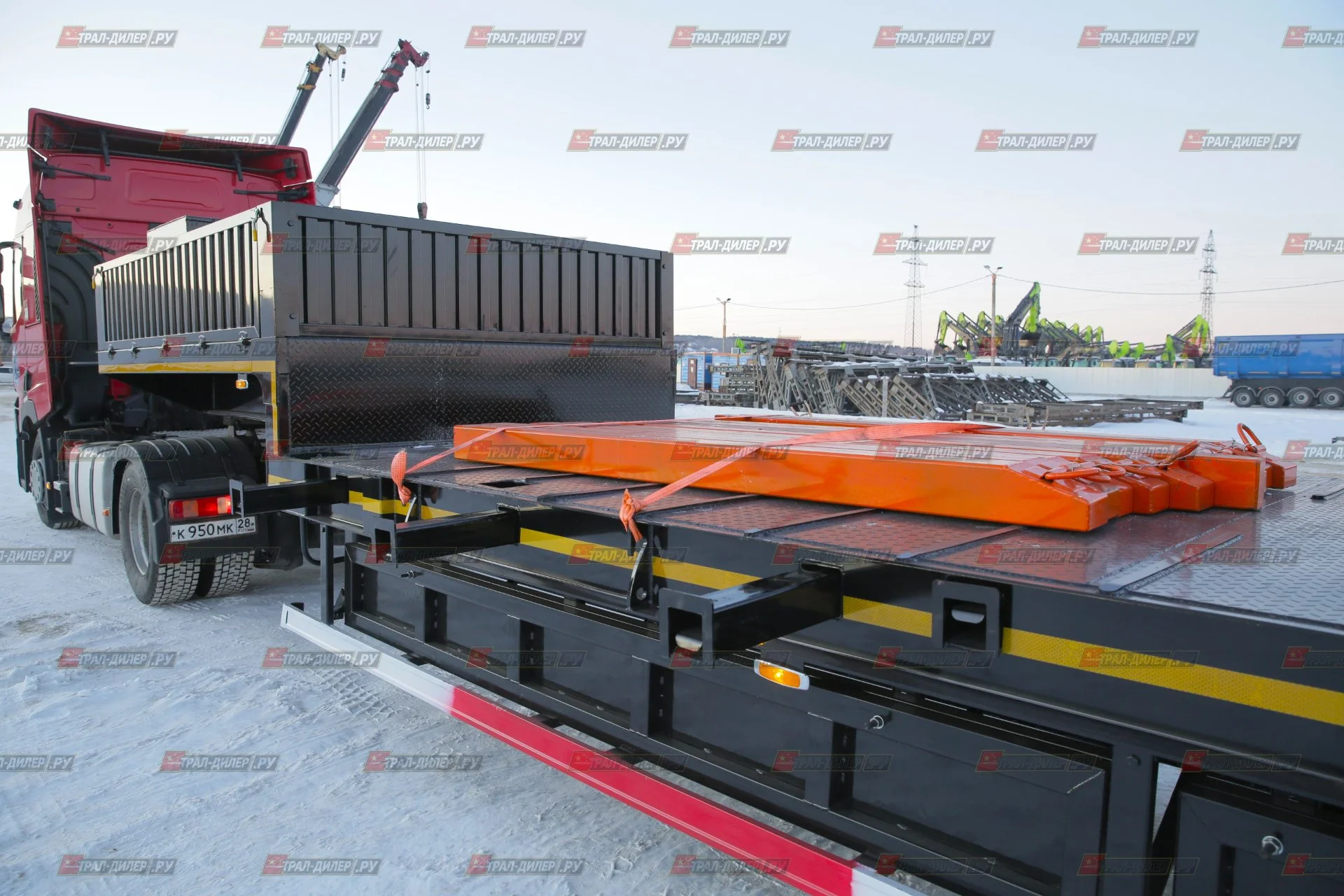 Высокорамный трал AMUR LYR9606TDP 60 т - миниатюра 13