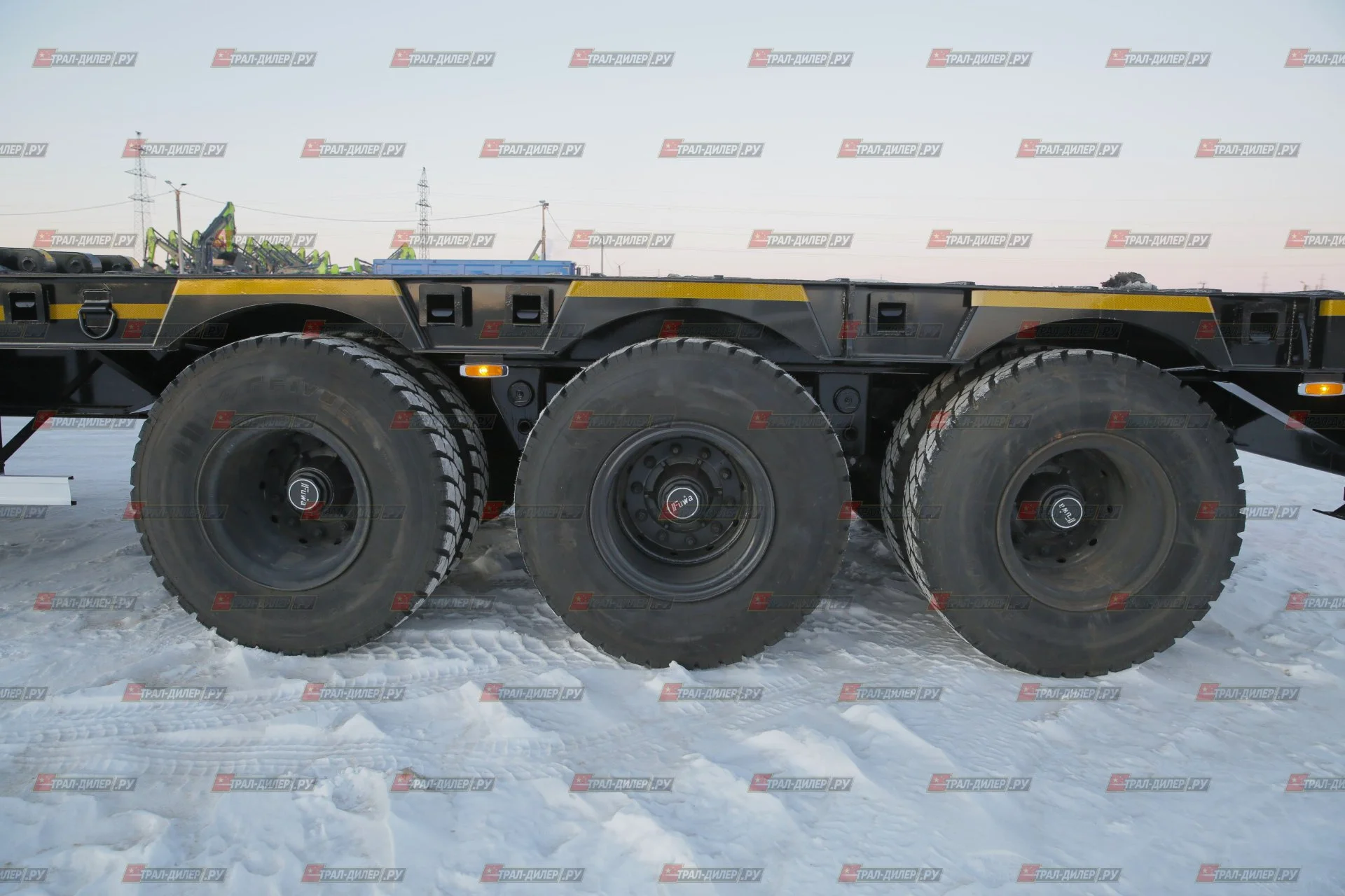 Высокорамный трал AMUR LYR9606TDP 60 т - миниатюра 16